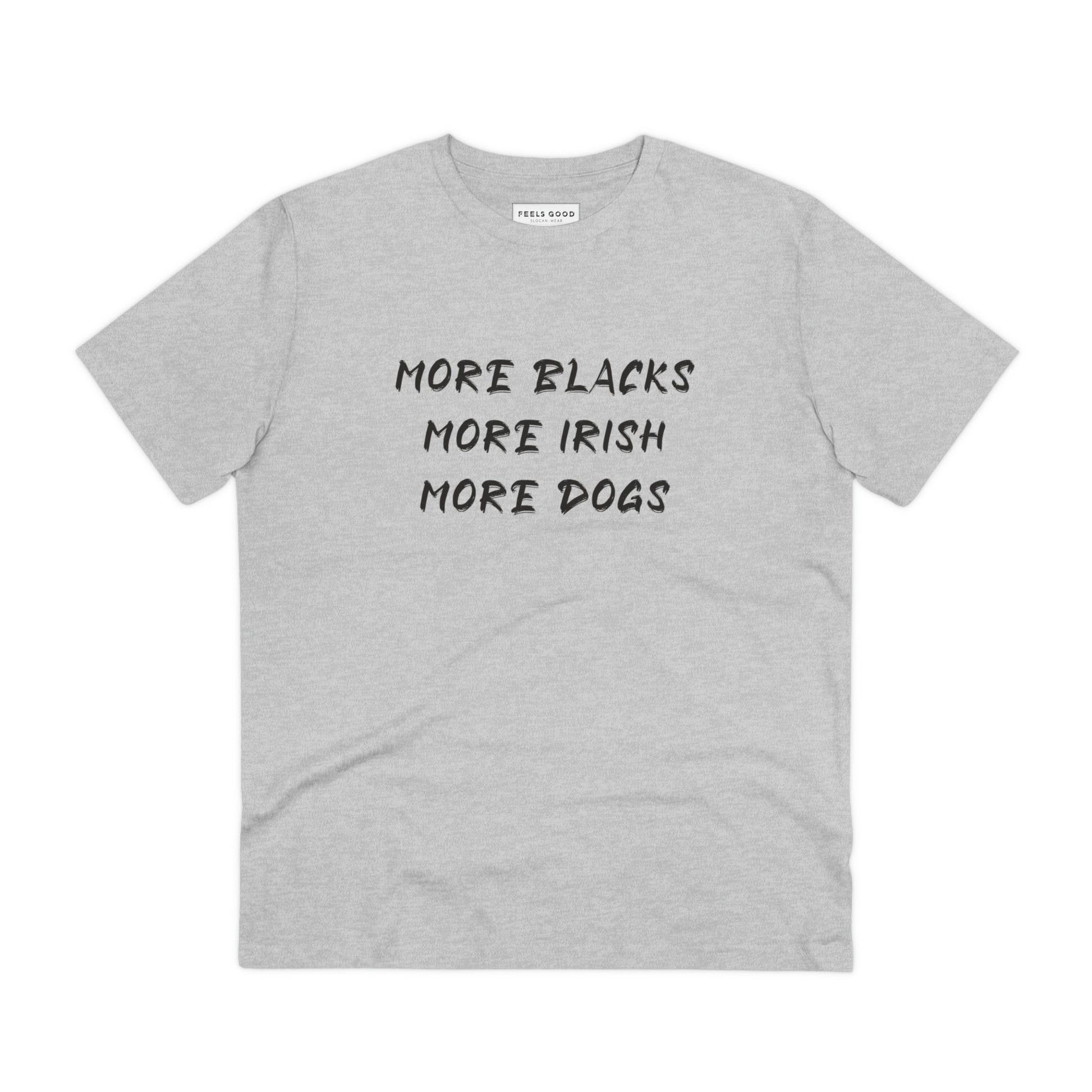 Organic Cotton 'More Inclusivity' BLM T-shirt, for those who love meaning in fashion

