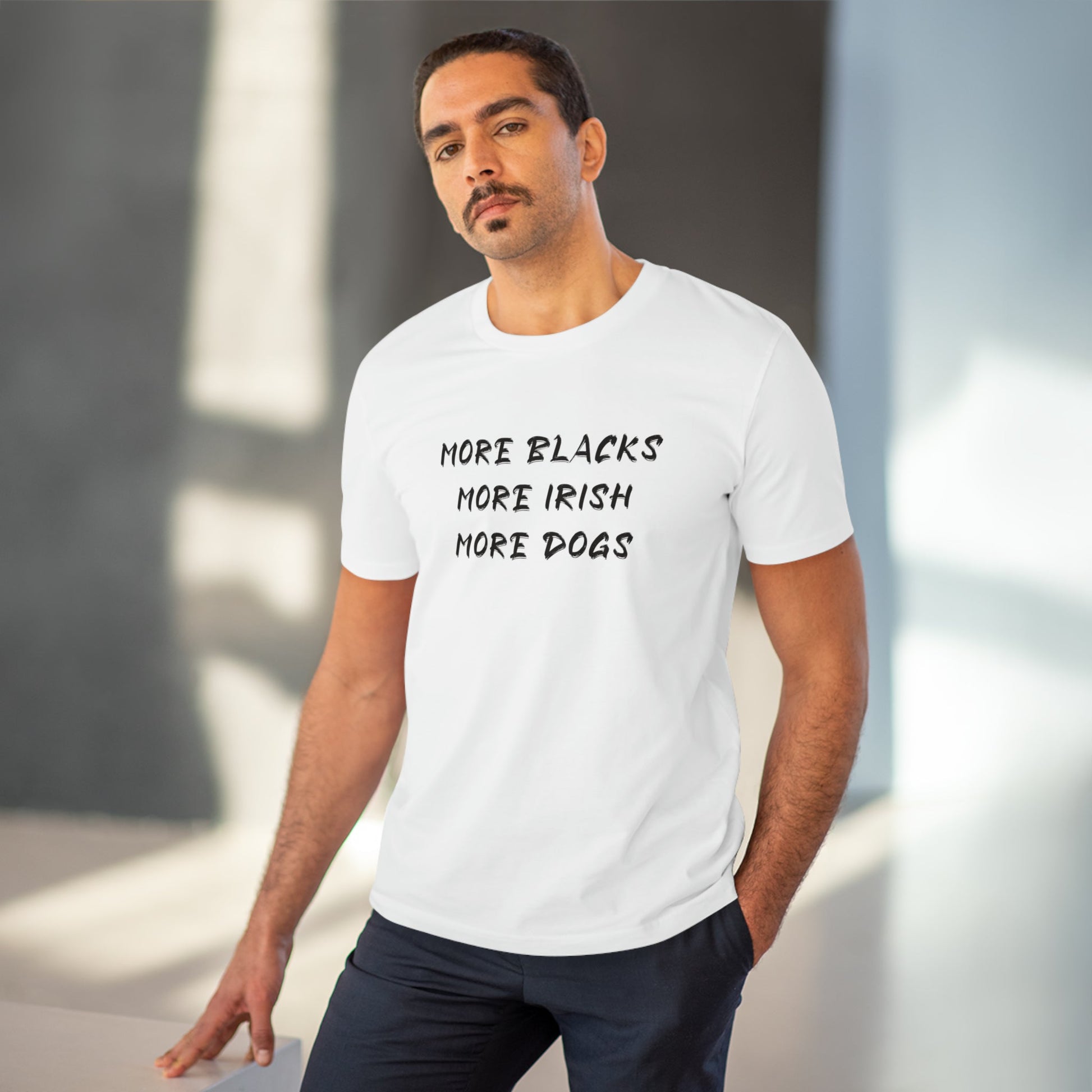 Organic Cotton 'More Inclusivity' BLM T-shirt – giving classic music tee vibes

