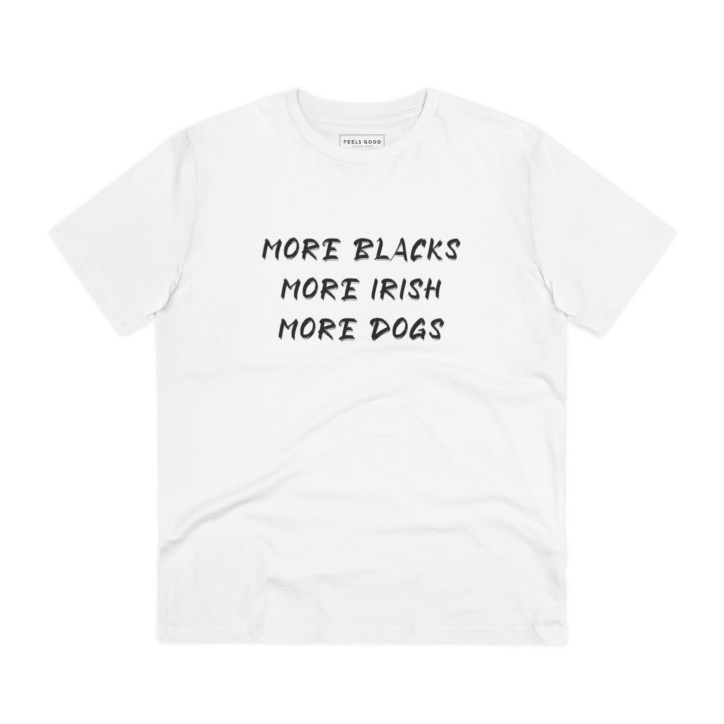Organic Cotton 'More Inclusivity' BLM T-shirt perfect for weekend chill fashion

