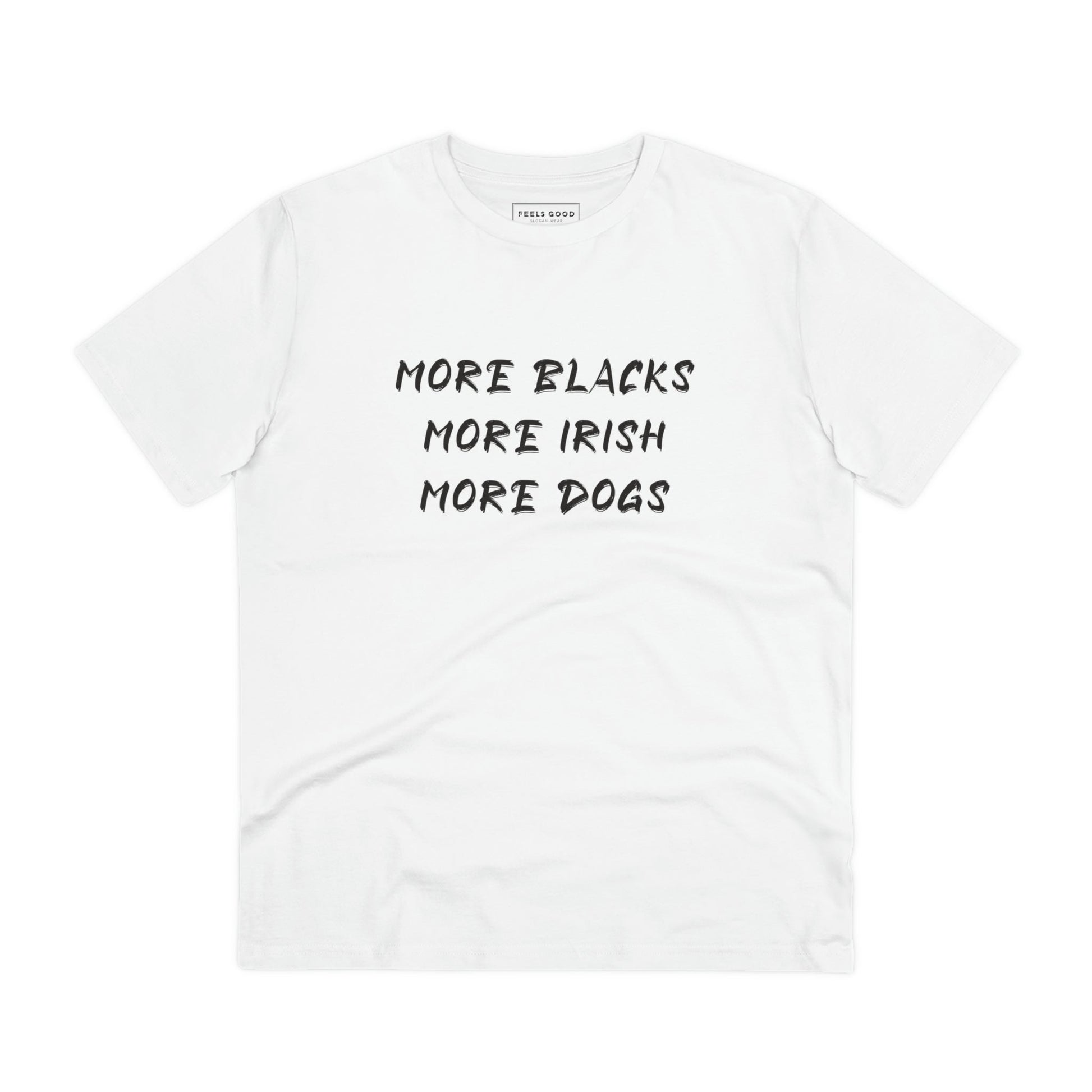 Organic Cotton 'More Inclusivity' BLM T-shirt perfect for weekend chill fashion

