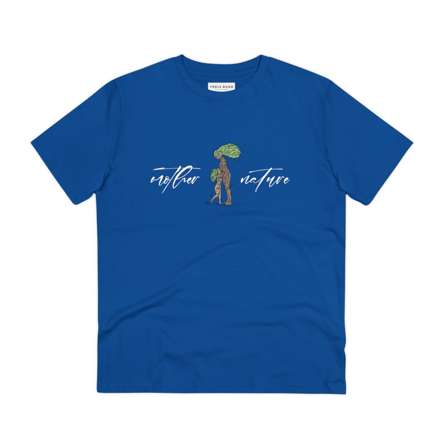 The organic cotton 'Mother Nature' eco t-shirt blends style and sustainability for every nature lover.