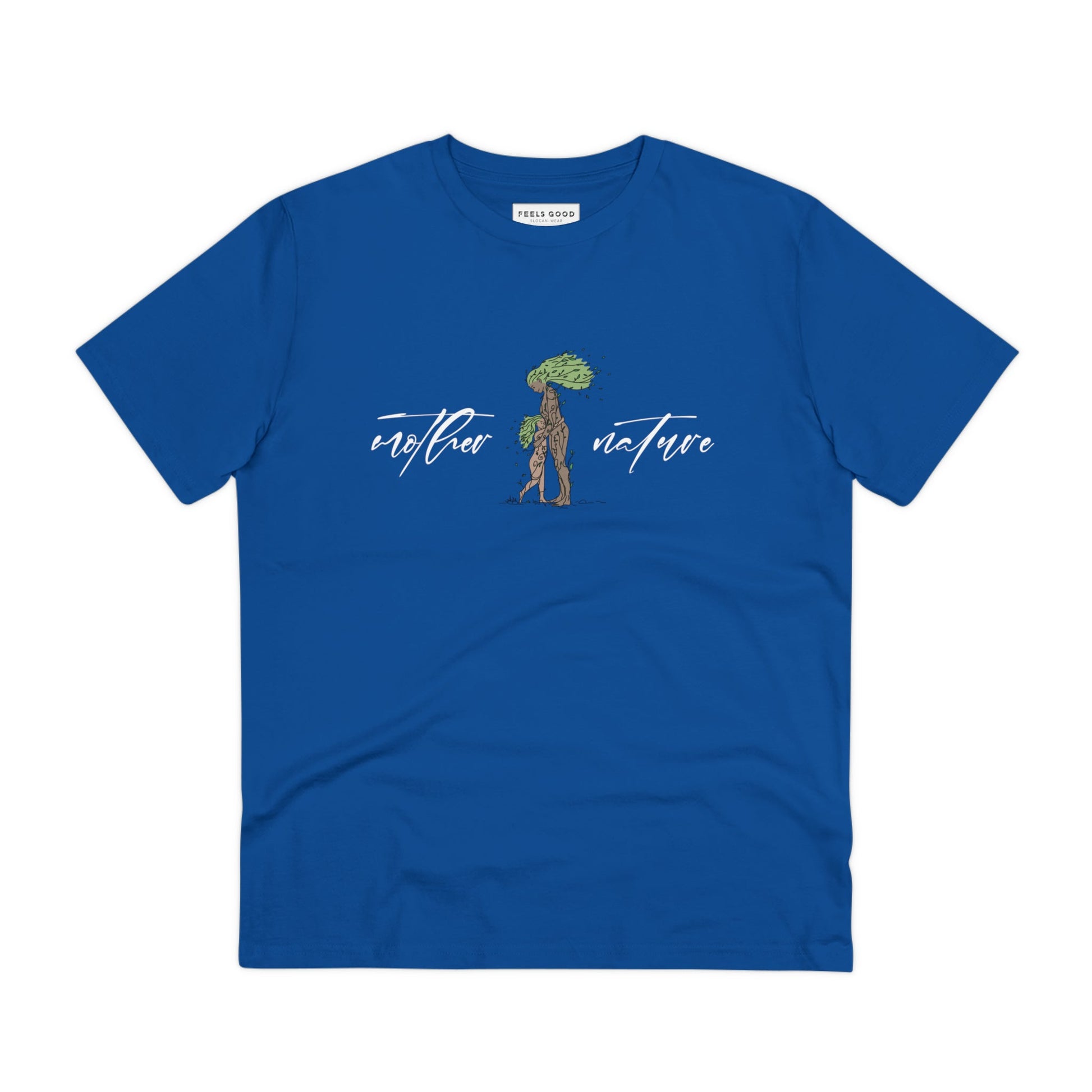 The organic cotton 'Mother Nature' eco t-shirt blends style and sustainability for every nature lover.