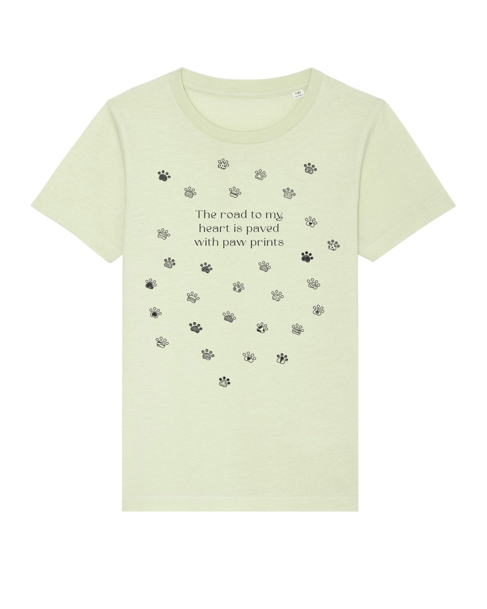 Organic Cotton 'Paw Prints' Kids Funny Animal T-shirt – trendy hello kitty clothing idea

