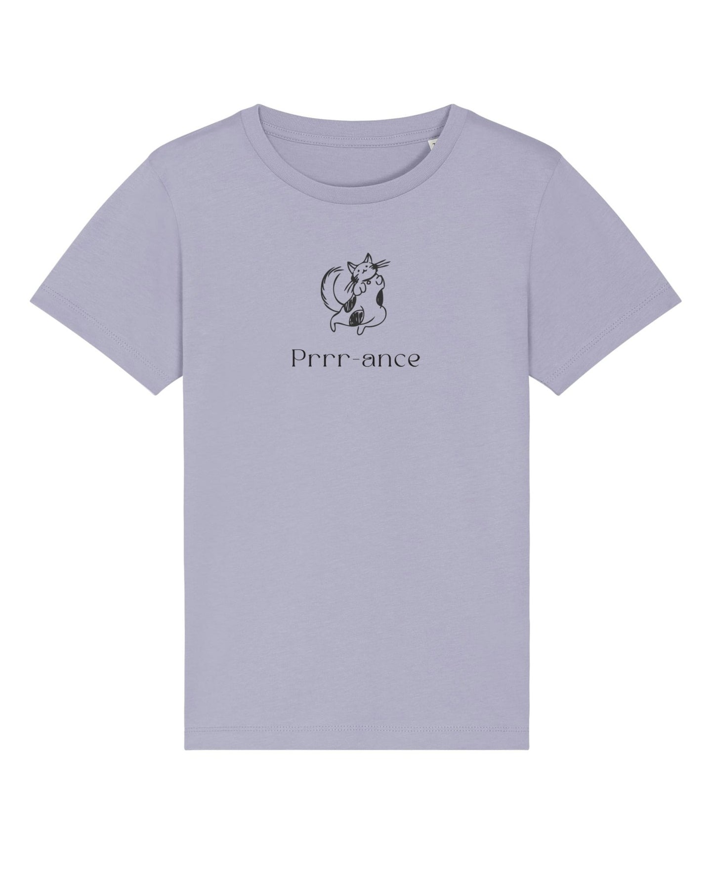 Organic Cotton 'Prance' Funny Cat T-shirt for children, perfect Hello Kitty clothes.