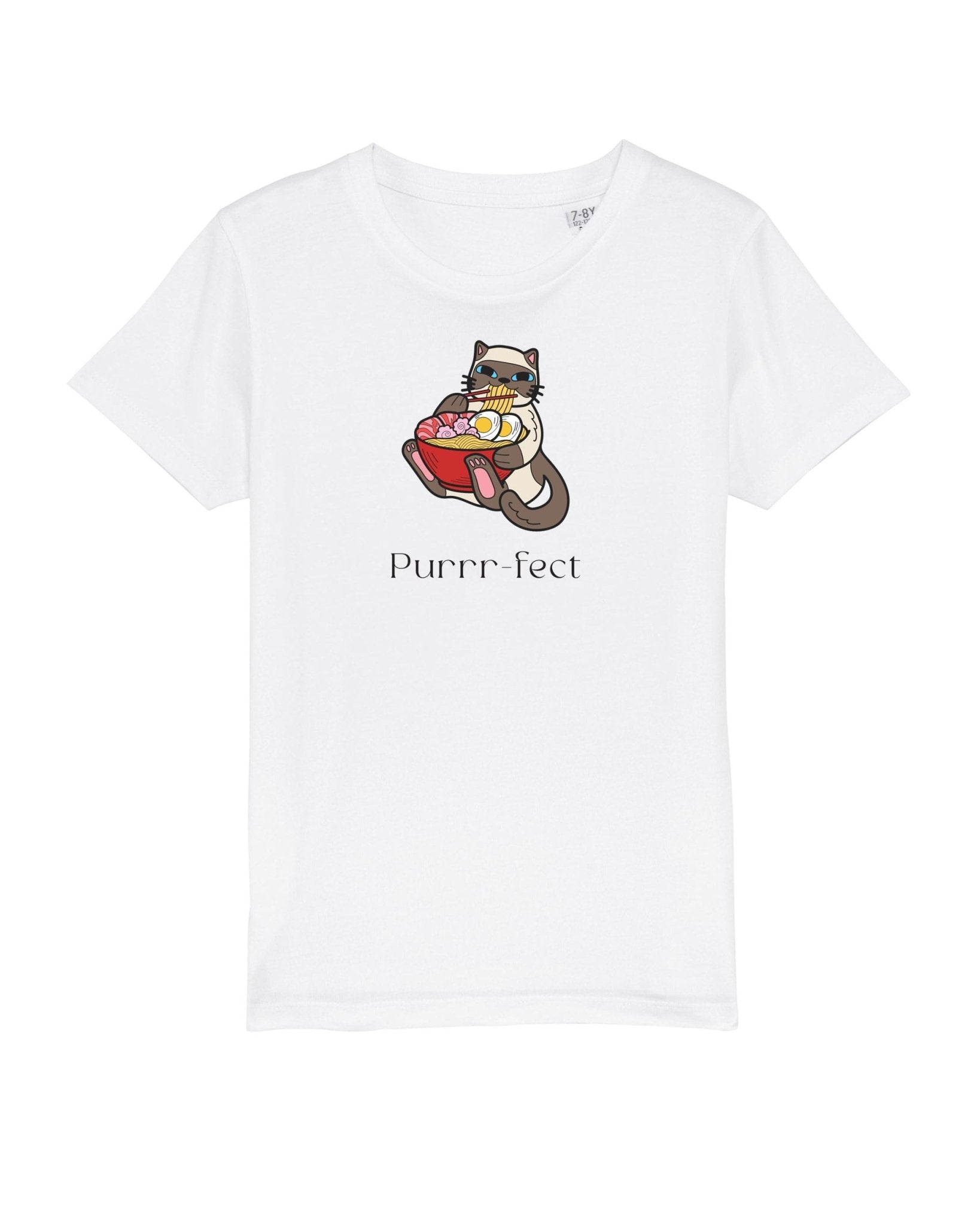 Organic Cotton 'Purrfect' tee – cat t-shirts for children who love animals

