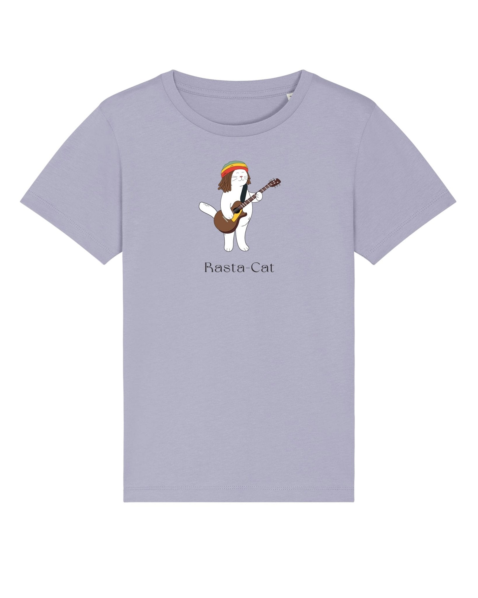 Organic Cotton 'Rasta Cat' Kids T-shirt - hello kitty store fashion
