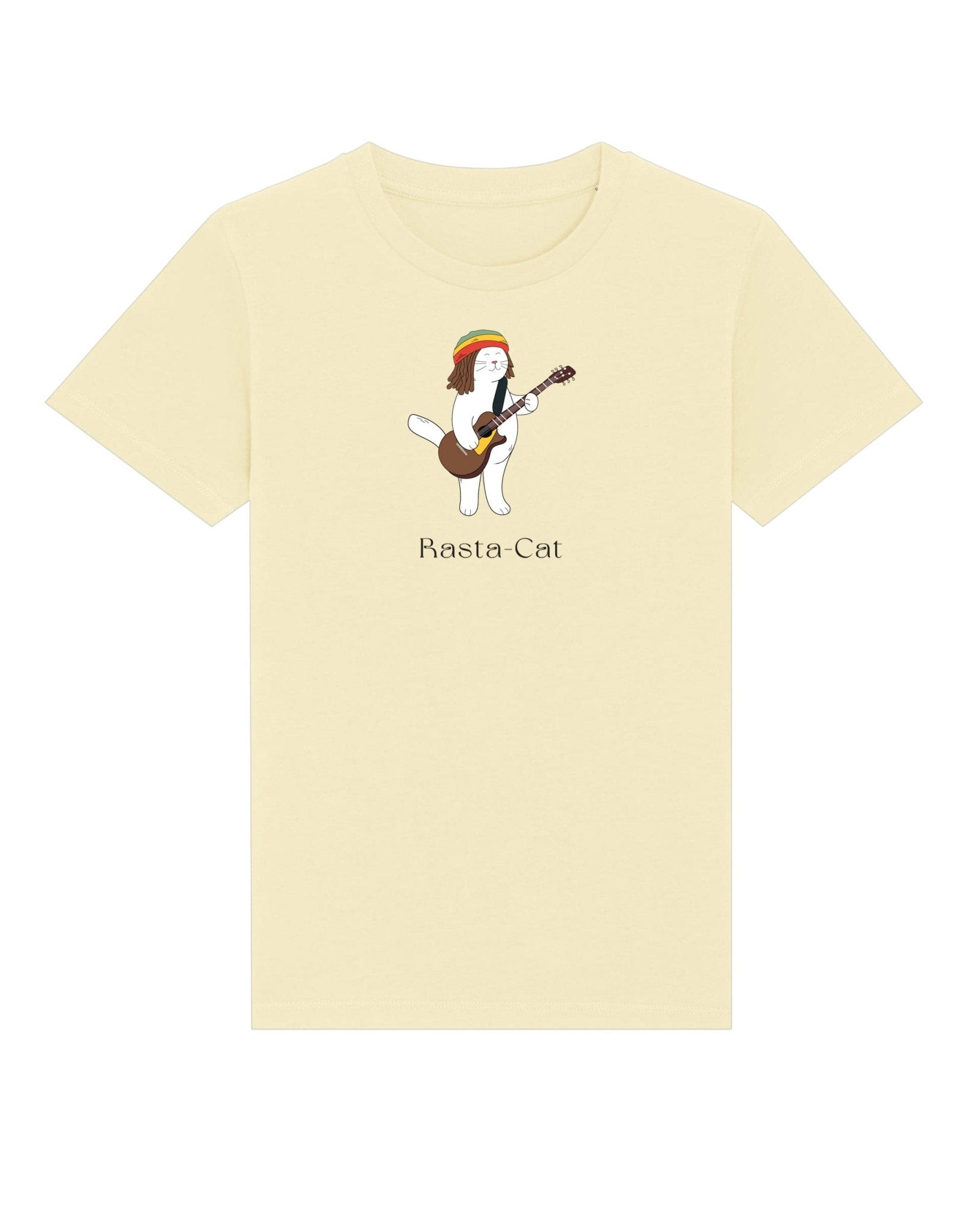 Shop Organic Cotton 'Rasta Cat' Kids Funny T-shirt - clothes hello kitty
