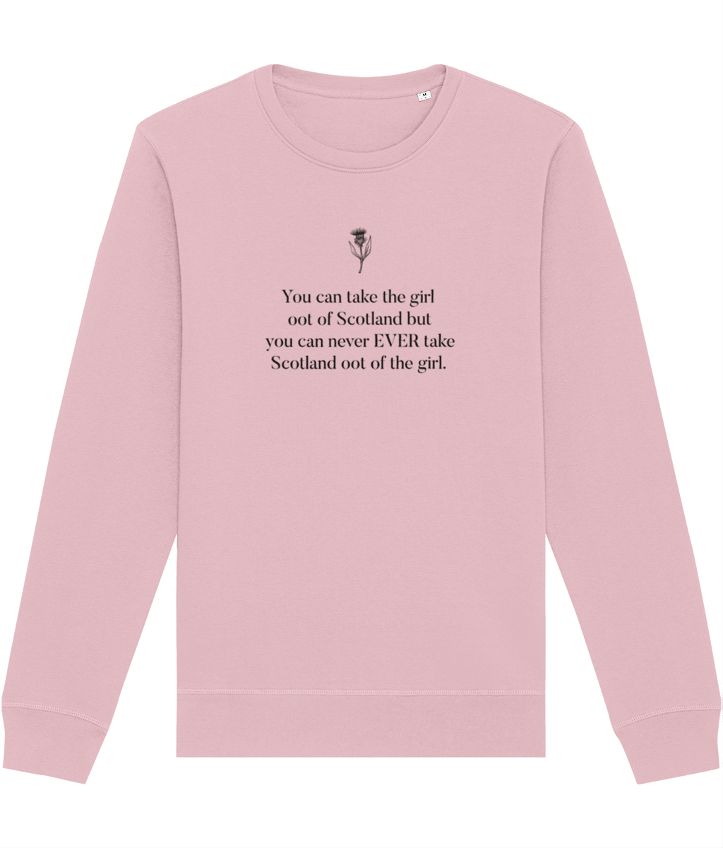 Cozy jumper Scotland edition with stylish print and relaxed fit for daily wear.


