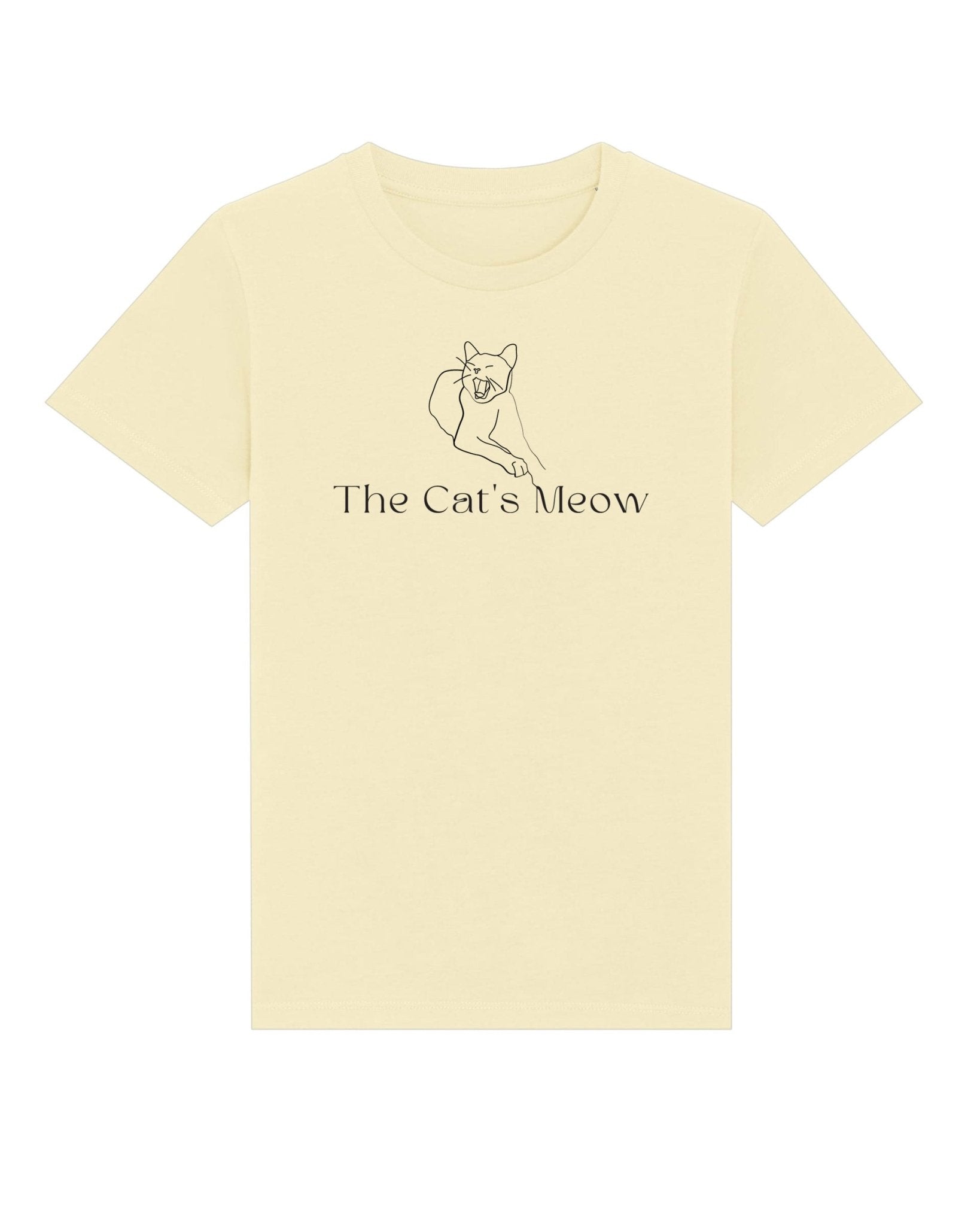 The Organic Cotton 'The Cats Meow' Kids Funny Cat T-shirt is a must-have for cat t-shirts lovers.