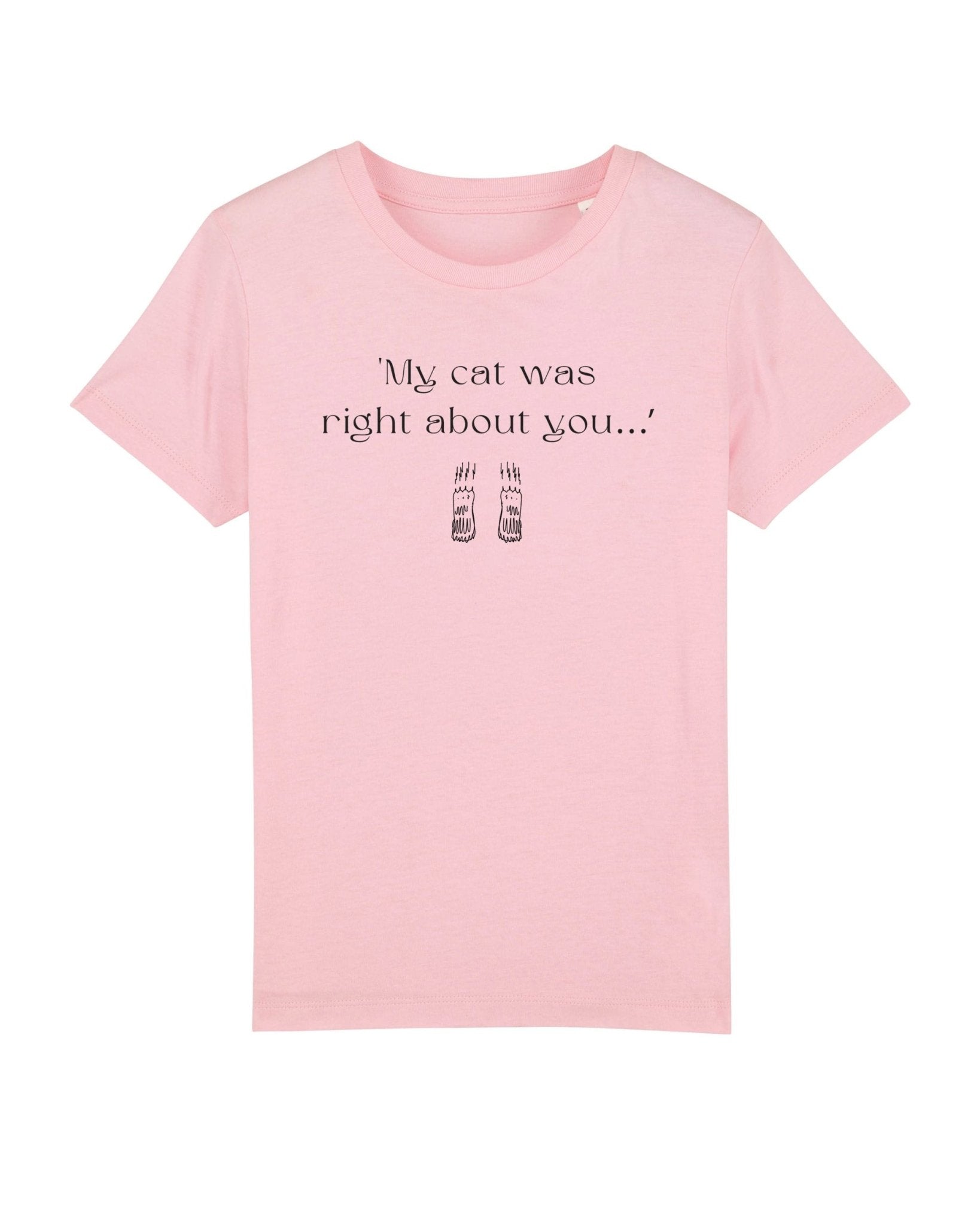 Organic Cotton 'The Cats Truth' Kids Funny Cat T-shirt – playful hello kitty and frends clothes

