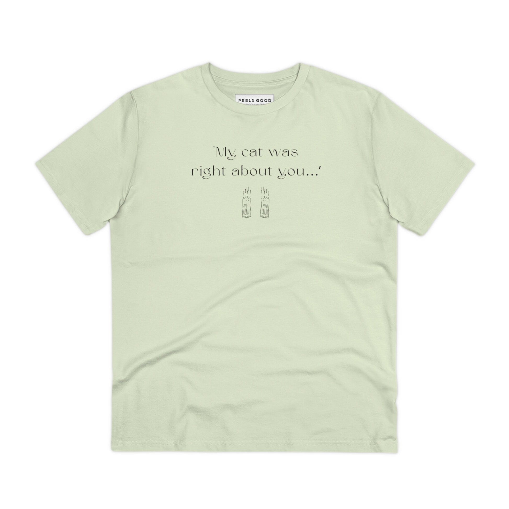 Cat shirts for guys featuring Organic Cotton 'The Cats Truth' t-shirt for cool looks

