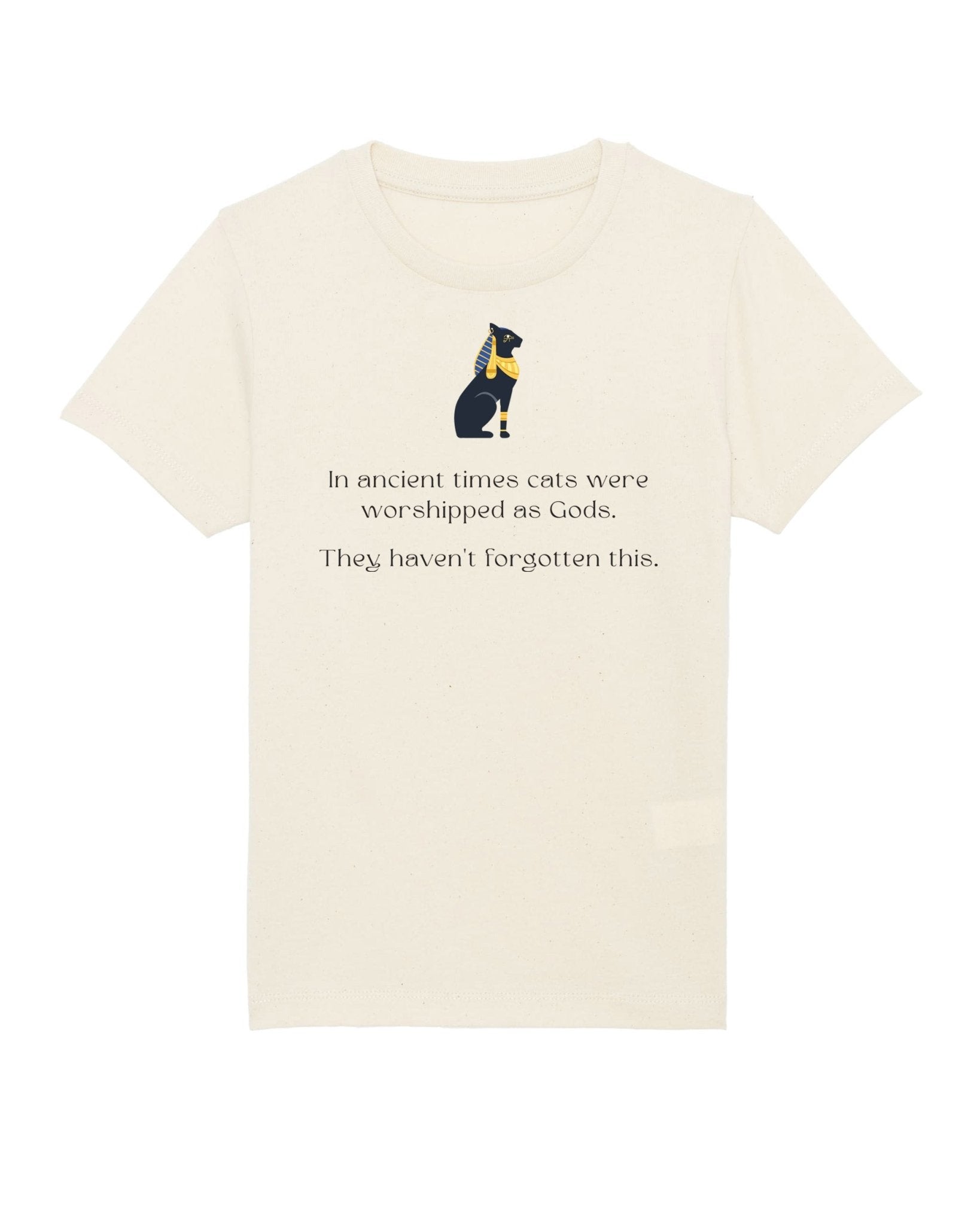 Organic Cotton 'The Egyptian Cat' tee – cute gender neutral kids clothes

