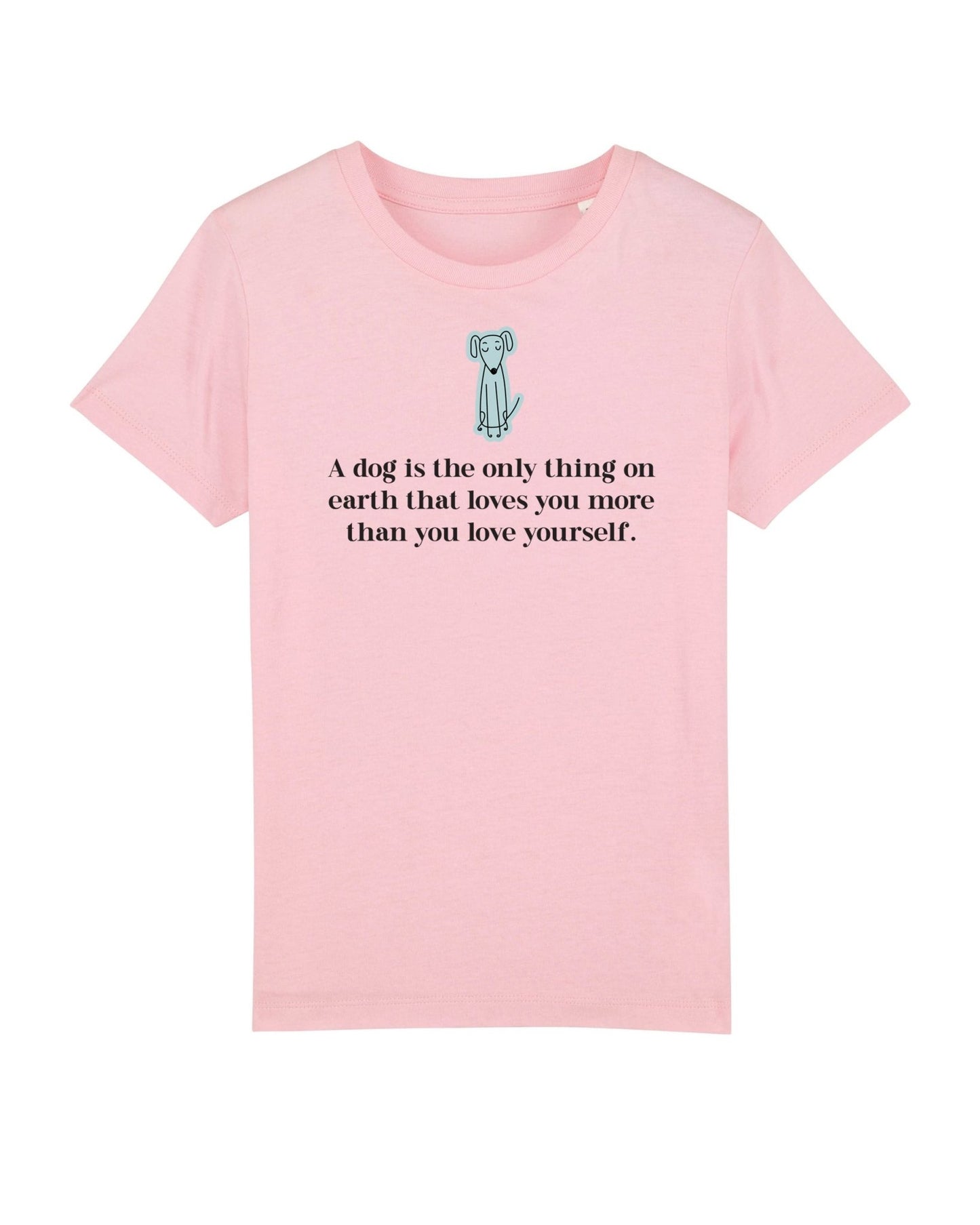 Hello Kitty and friends clothes fans adore the organic cotton 'The Loyal Dog' kids funny dog t-shirt.