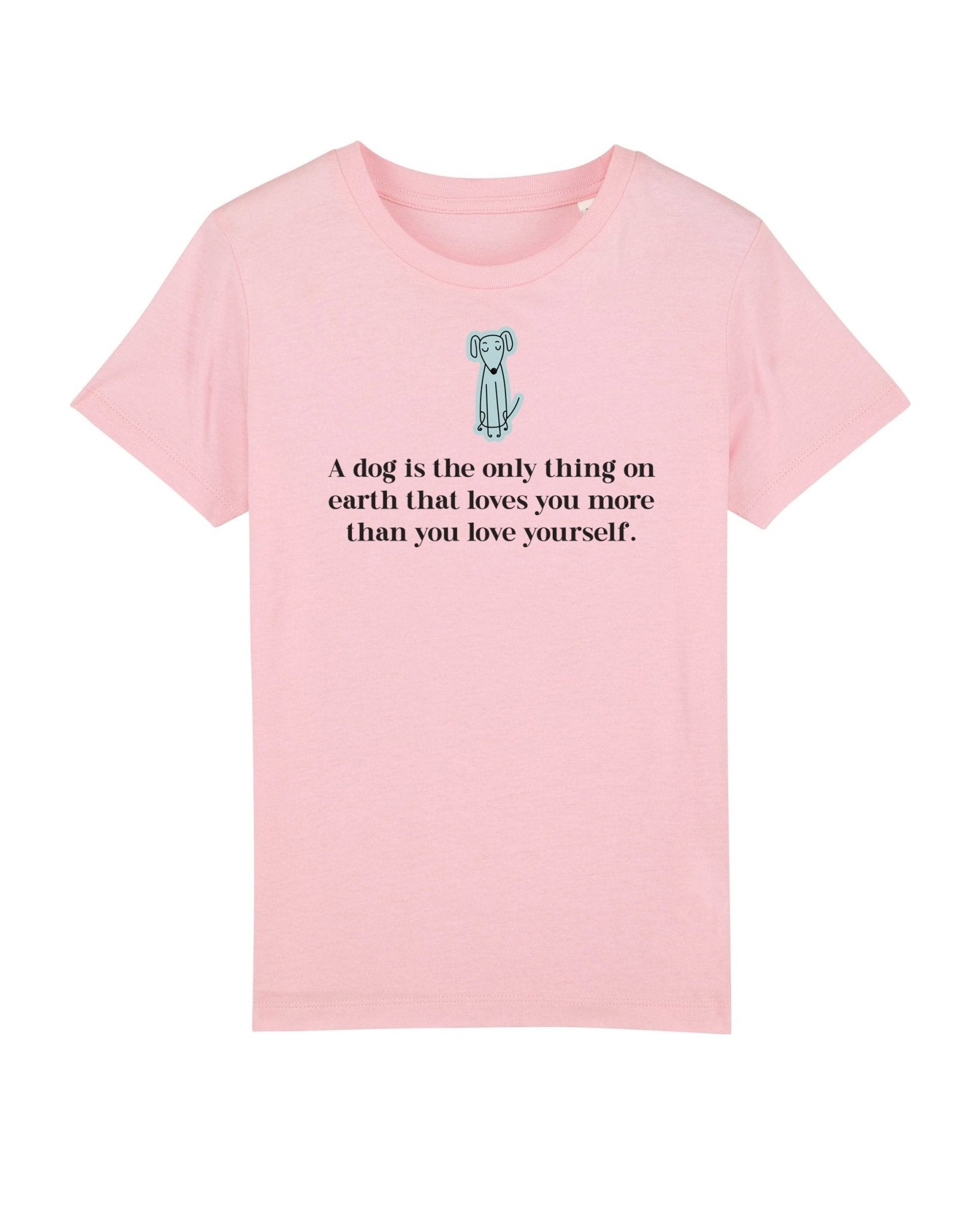 Hello Kitty and friends clothes fans adore the organic cotton 'The Loyal Dog' kids funny dog t-shirt.