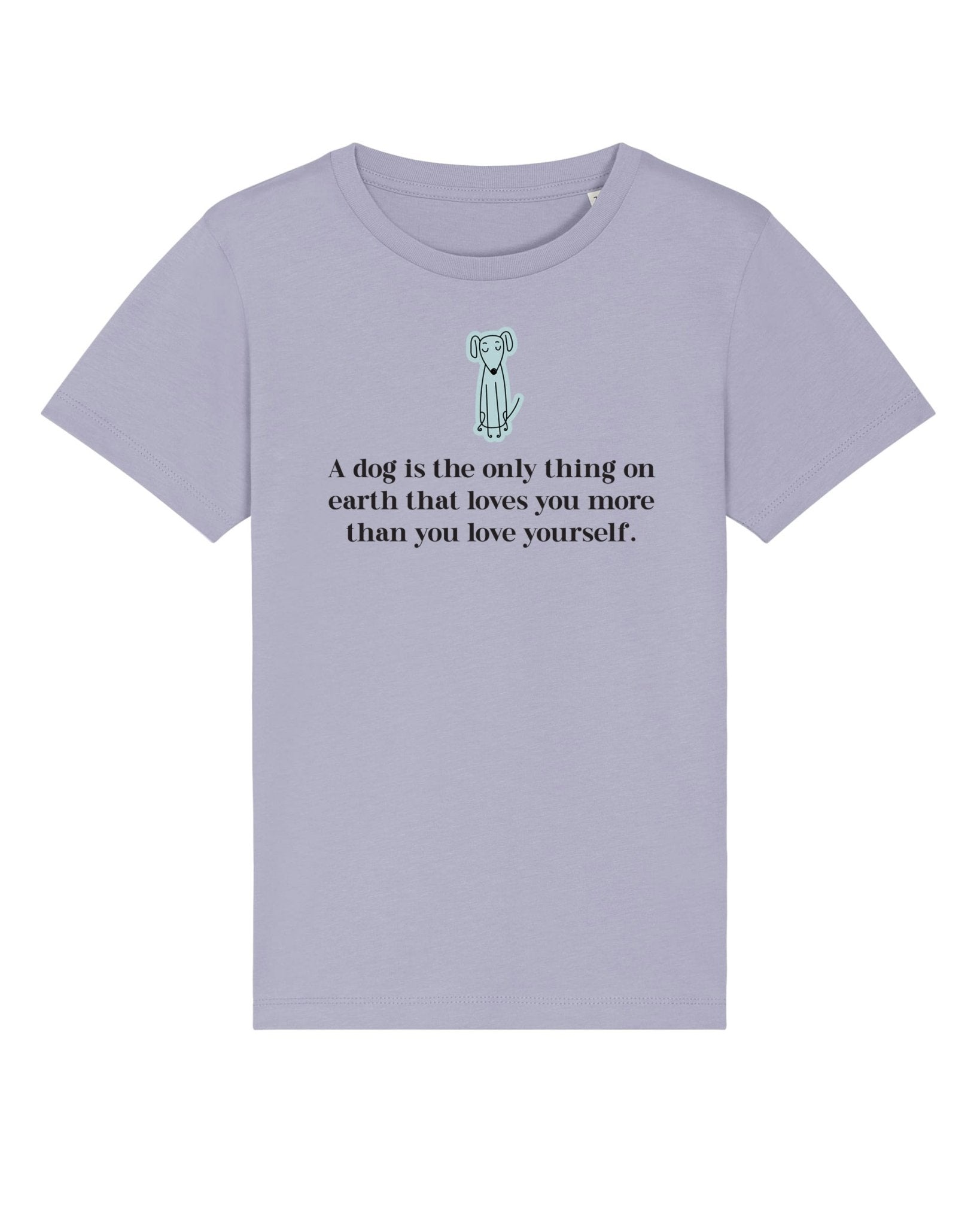 Unique hello kitty store pick – organic cotton 'The Loyal Dog' kids funny dog t-shirt.