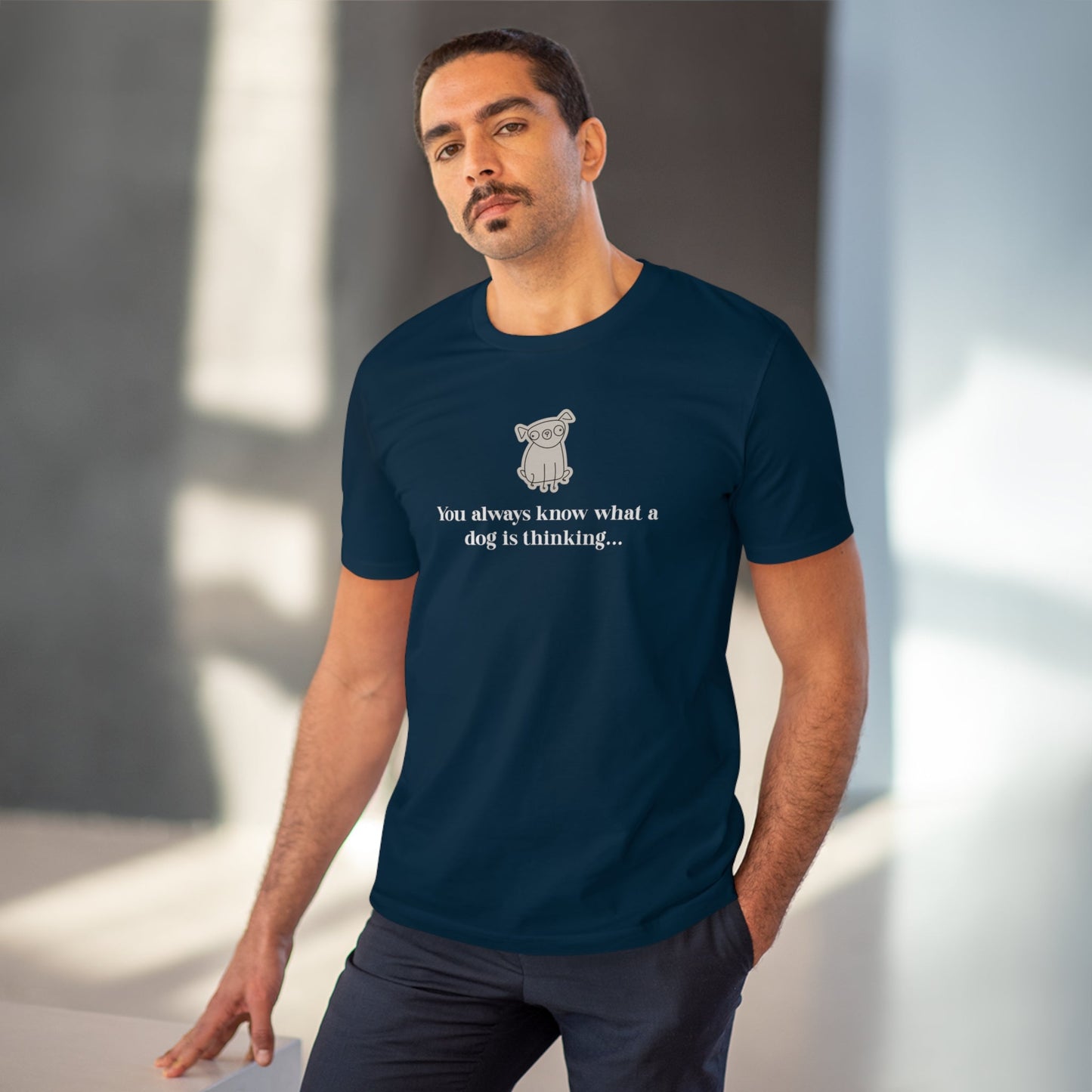 Get the Organic Cotton 'The Psychic' Funny Dog T-shirt – the best funny cat t shirts for pet lovers.