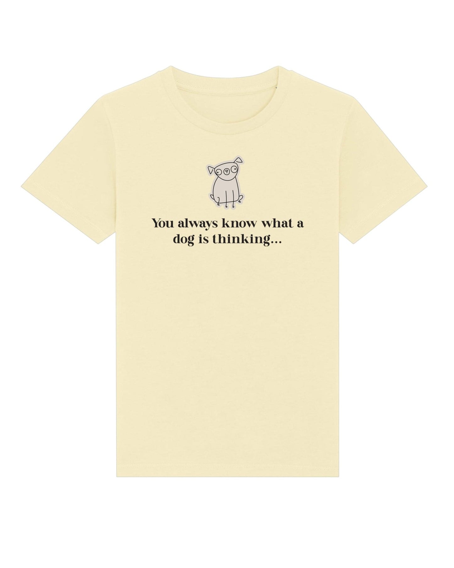Organic Cotton 'The Psychic' Kids Funny Dog T-shirt – adorable childrens animal print t-shirts.