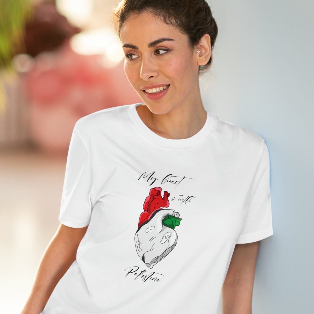 Palestine 'Heart' tee shirt spreading powerful messages through fashion

