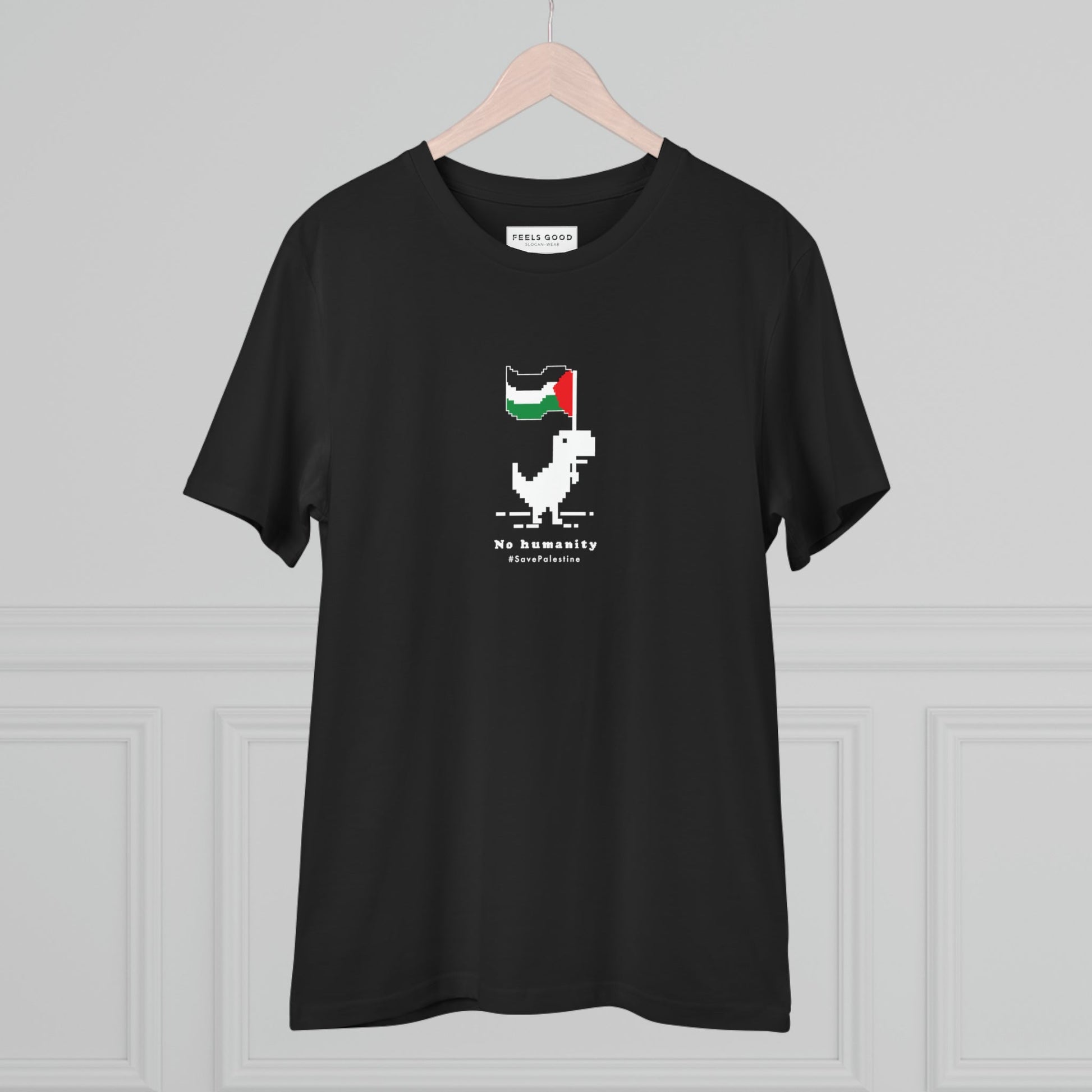 Statement tee shirt free palestine – Palestine 'No Humanity' Organic Cotton T-shirt

