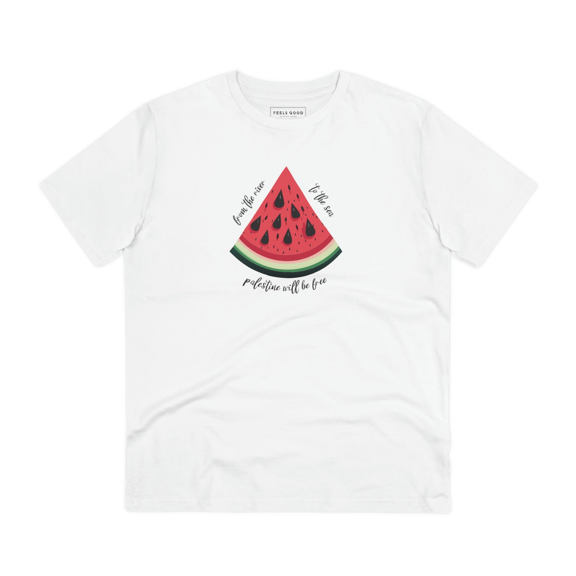 Uplift the cause with this Palestine 'Watermelon' Organic Cotton T-shirt

