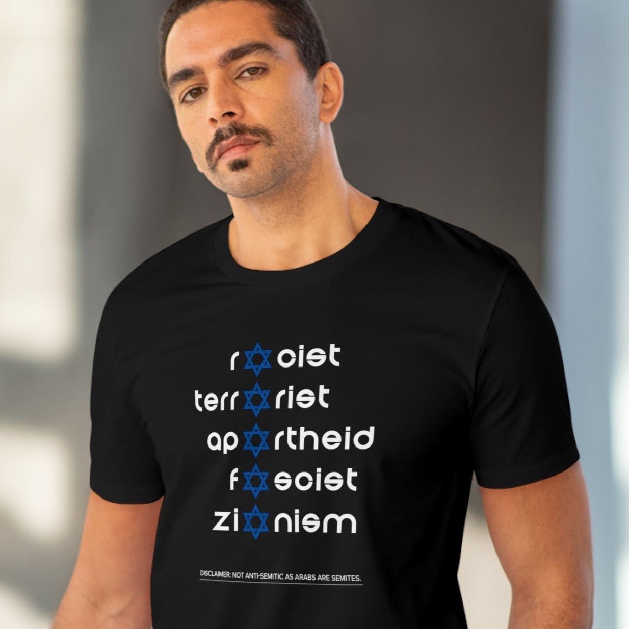 Speak through your outfit – Palestine 'Zionism' Organic Cotton T-shirt