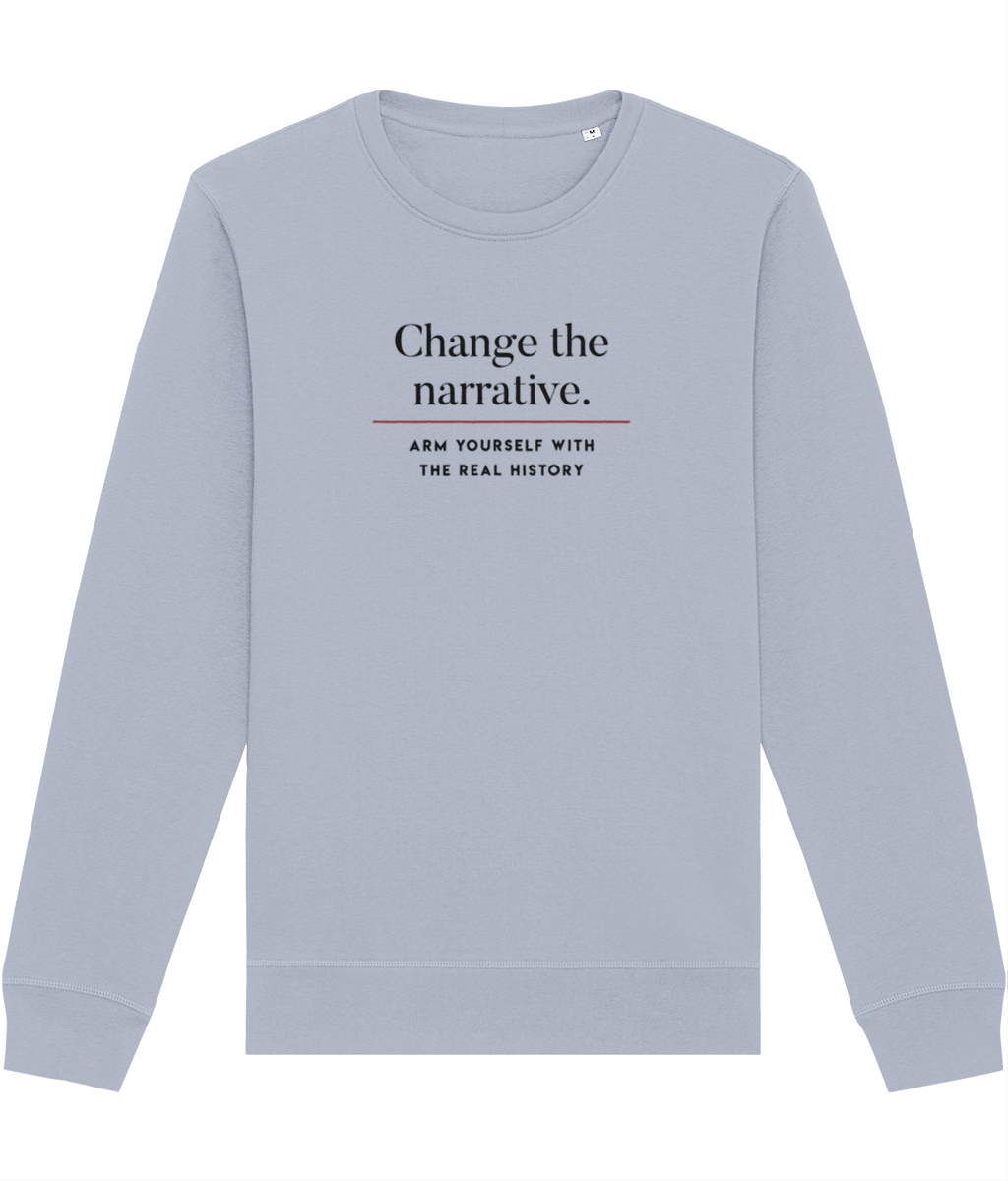 'Change History' sweatshirt for those who embrace spiritual clothing

