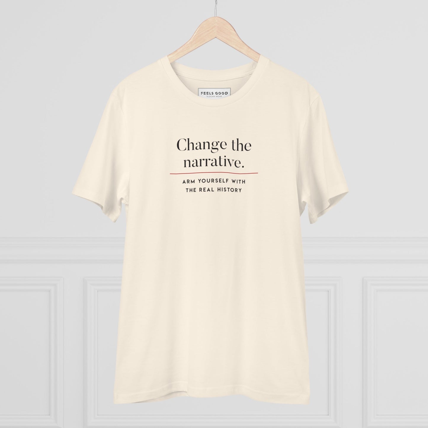 Trending best t-shirt: 'Change History' positive design.
