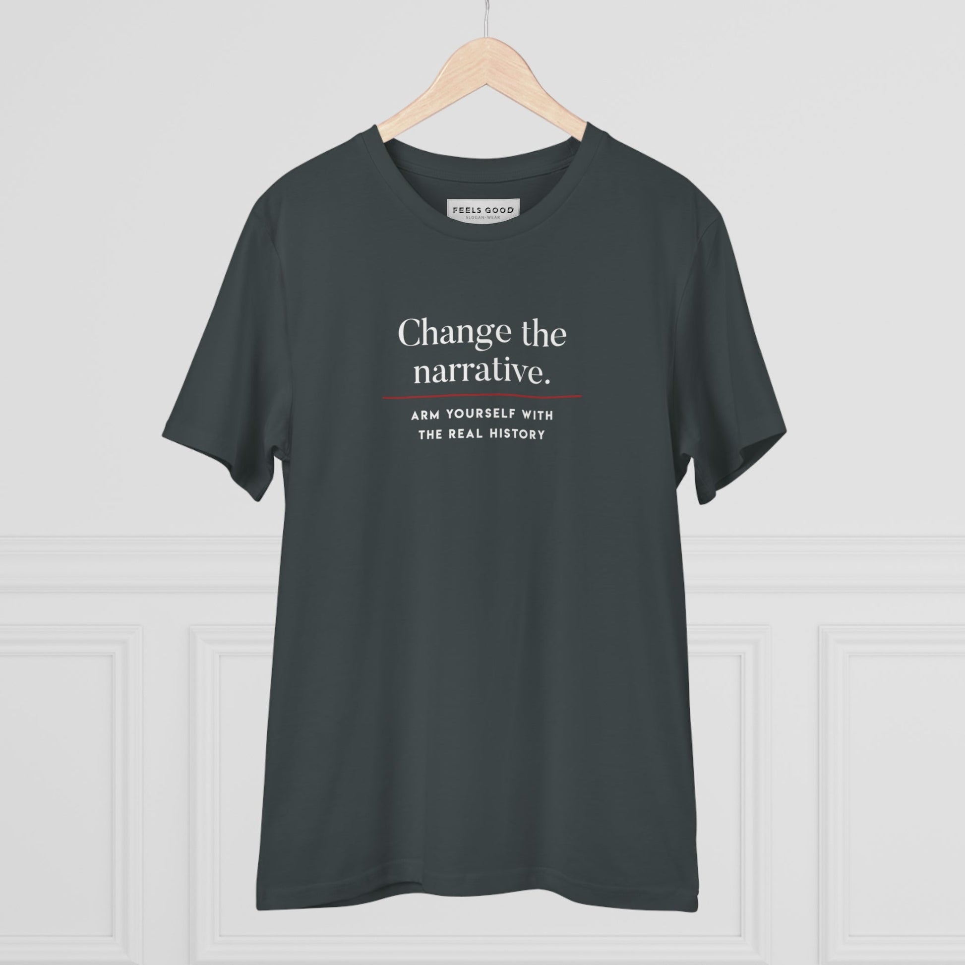 Positive 'Change History' Organic Cotton T-shirt - Change Tshirt