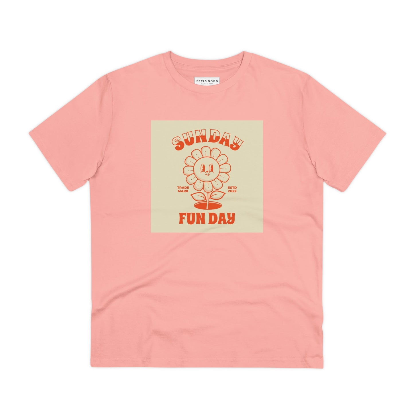 Love retro fashion? The Positive ‘Fun Day Sunday’ Retro Organic Cotton T-Shirt is your perfect pick!