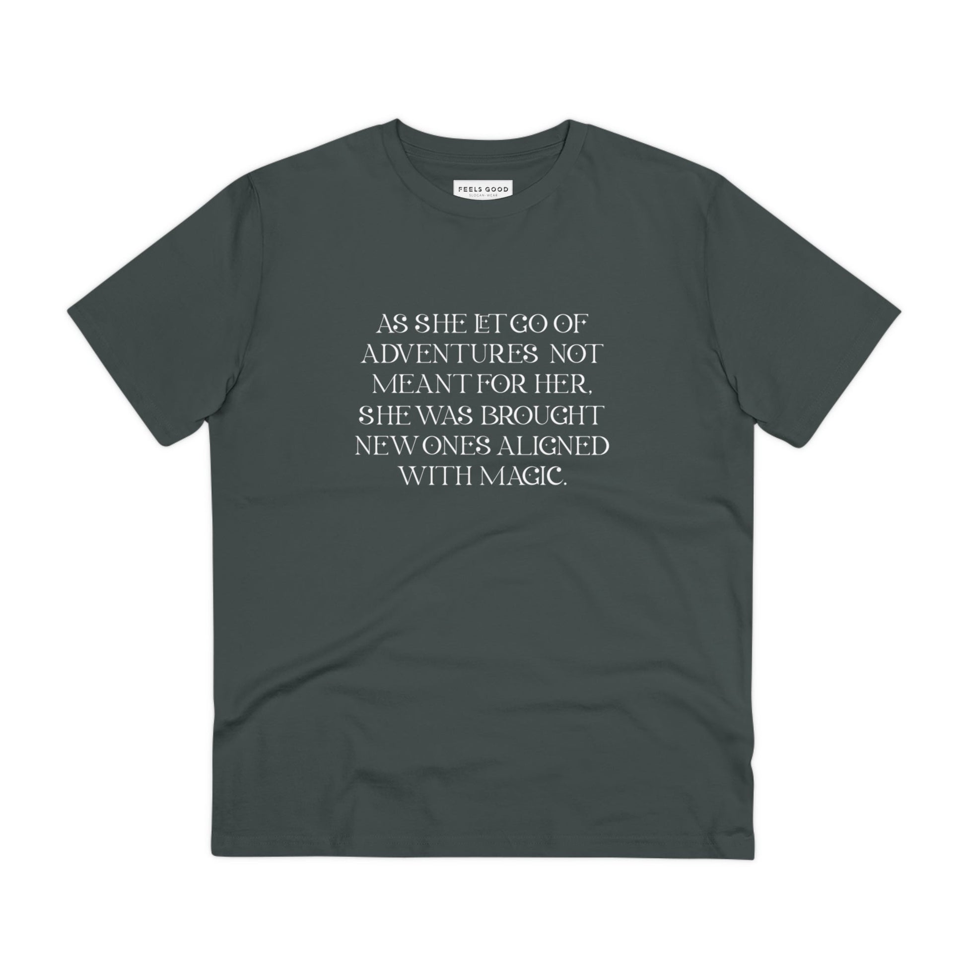 Quotes 'Kismet' Organic Cotton T-shirt – empowering t shirts made for change

