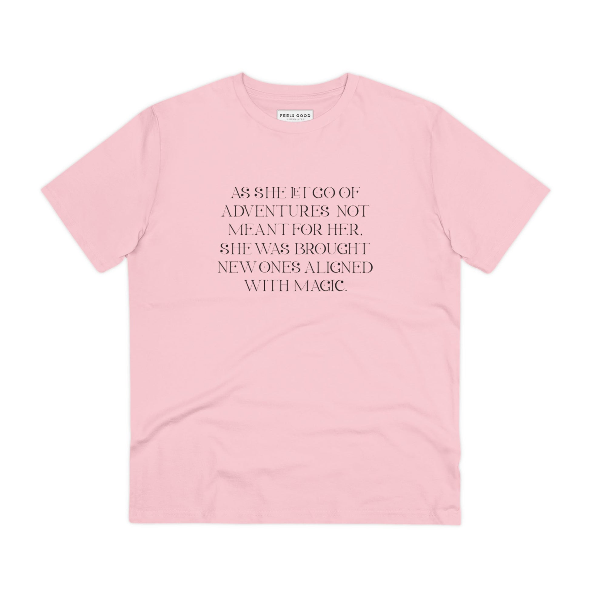 Quotes 'Kismet' Organic Cotton T-shirt – unisex empowering t shirts UK

