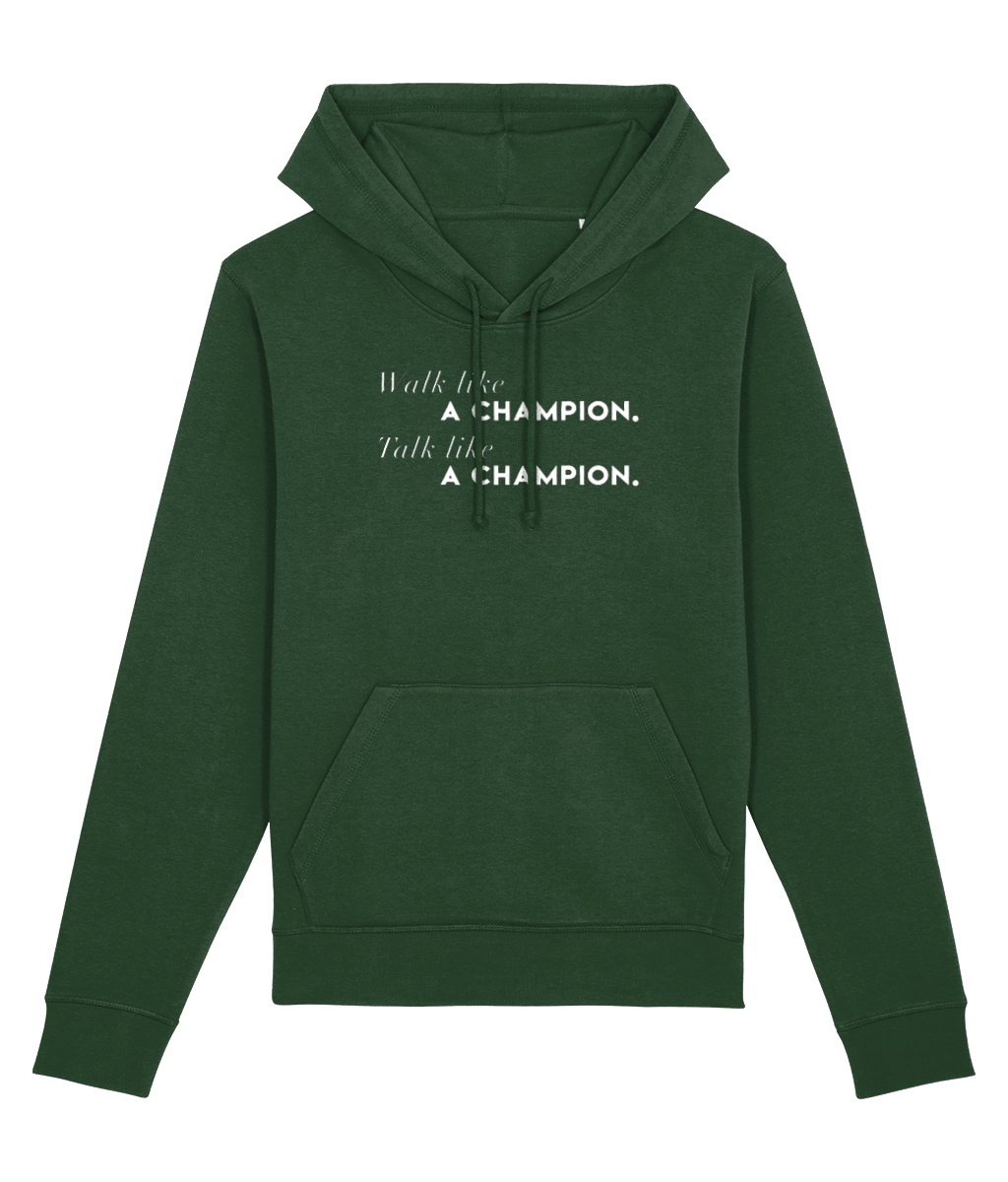 Soft and stylish cotton hoodie – Reggae 'Champion' Organic Cotton Hoodie, perfect for daily wear.