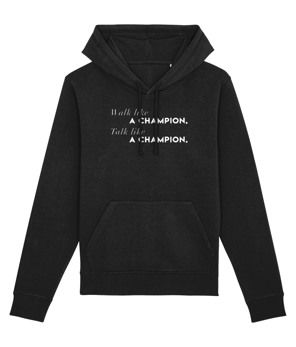 Eco-friendly organic cotton hoodie – Reggae 'Champion' Organic Cotton Hoodie for sustainable fashion.