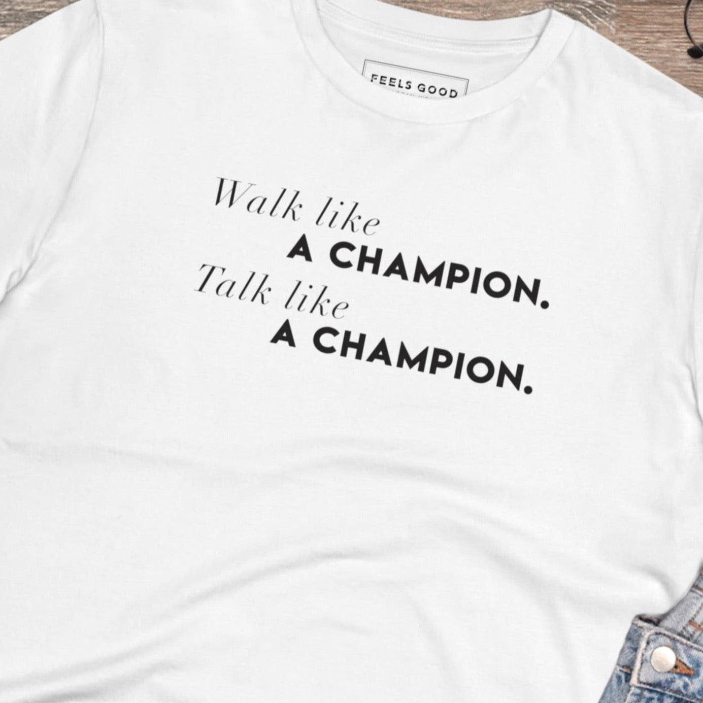 Reggae 'Champion' Organic Cotton T-shirt - Champion Tshirt
