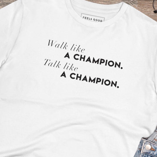 Reggae 'Champion' Organic Cotton T-shirt - Champion Tshirt