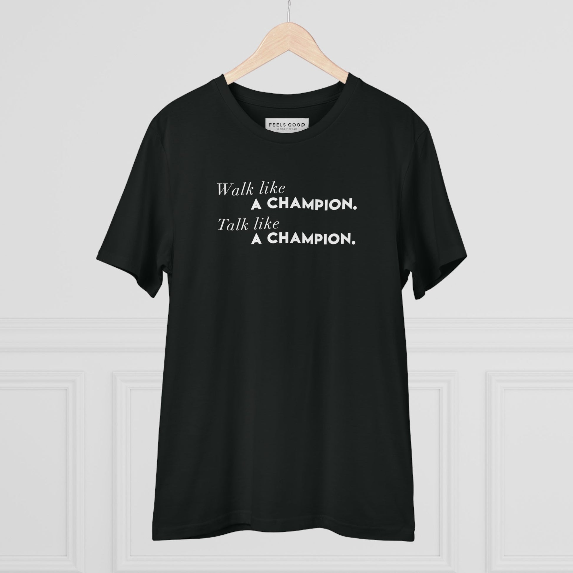 Stay fresh in this streetwear t shirts essential – Reggae 'Champion' Organic Cotton T-shirt.