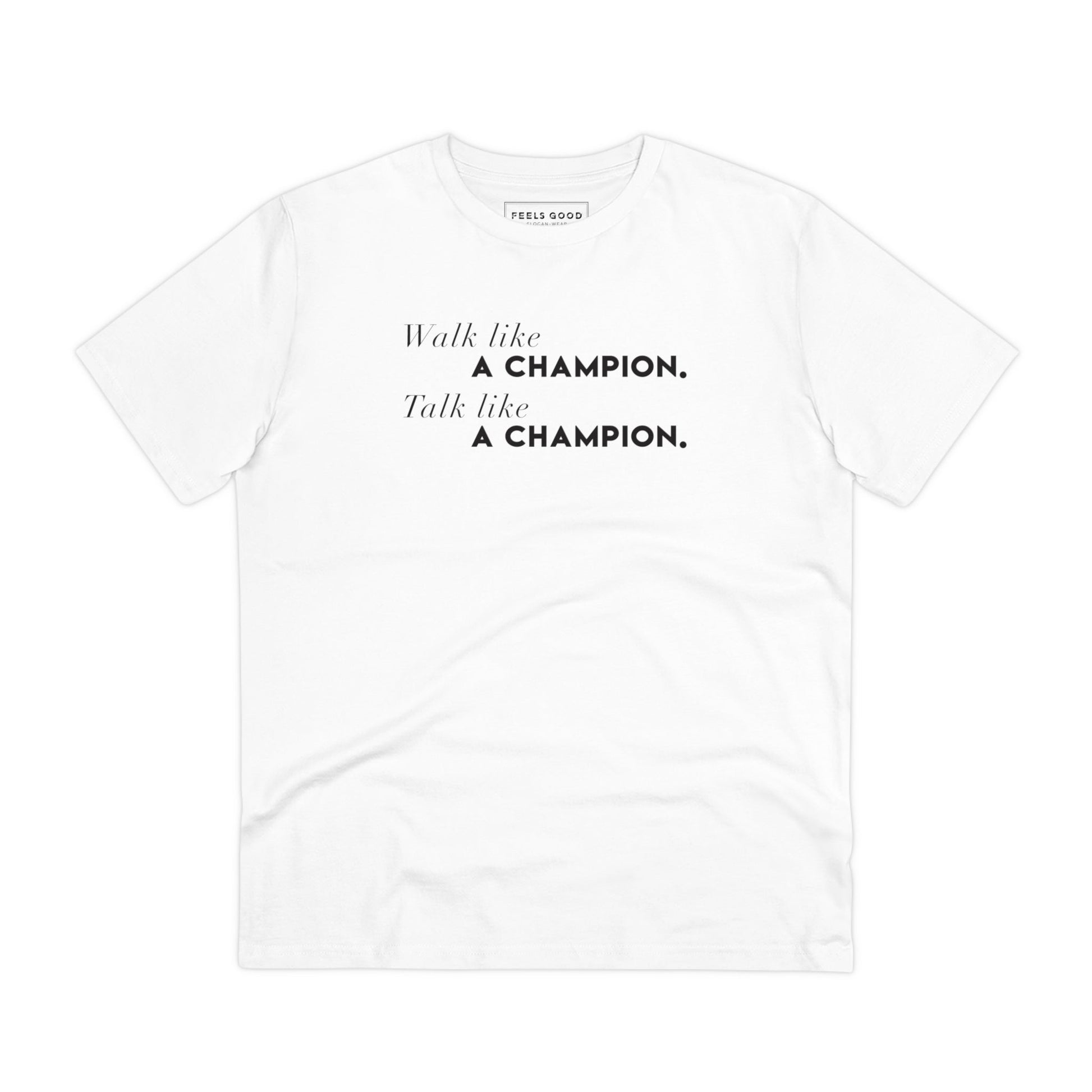The Reggae 'Champion' Organic Cotton T-shirt – perfect for fans of band tshirt fashion.