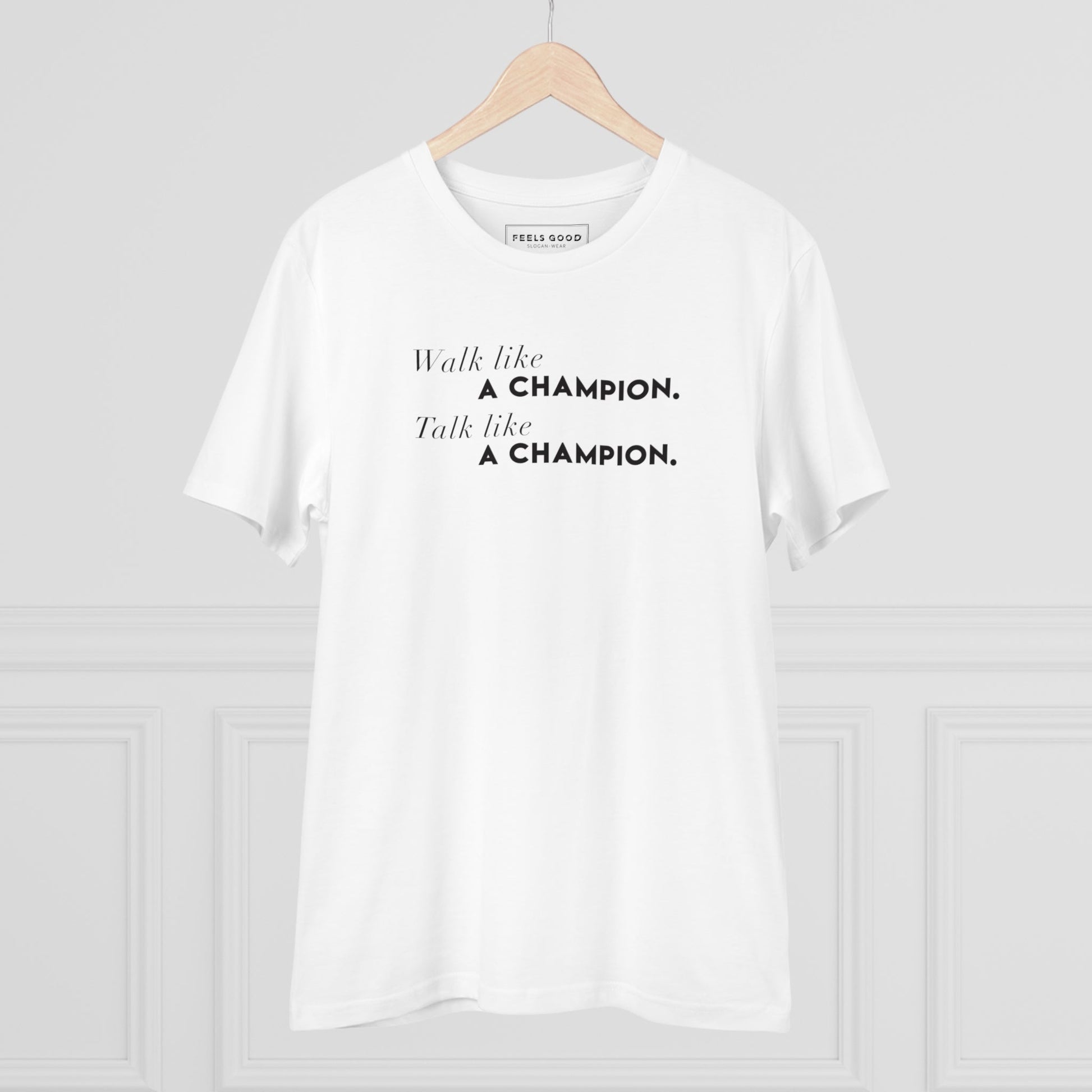 A music t shirt with timeless reggae vibes – Reggae 'Champion' Organic Cotton T-shirt.