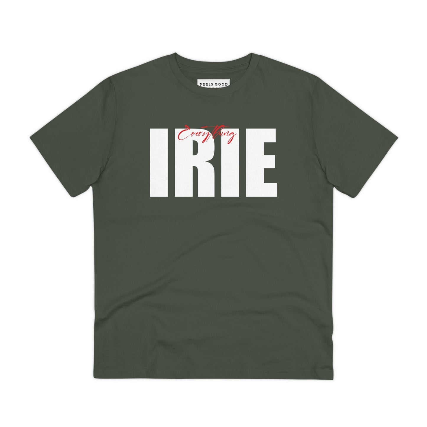 streetwear brands- Reggae 'Everything Irie' Organic Cotton T-shirt - Hip Hop Tshirt