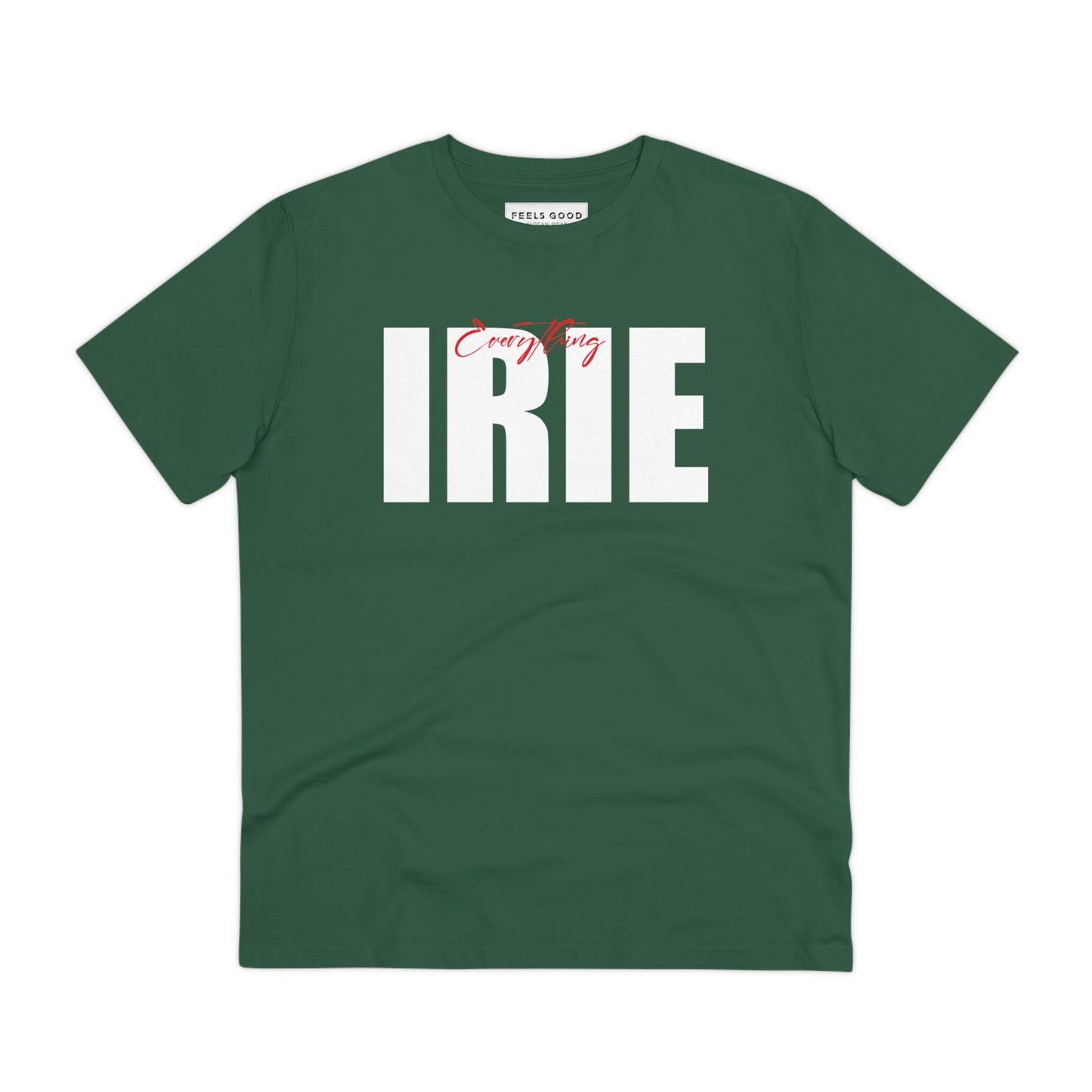 uk streetwear brands- Reggae 'Everything Irie' Organic Cotton T-shirt - Hip Hop Tshirt