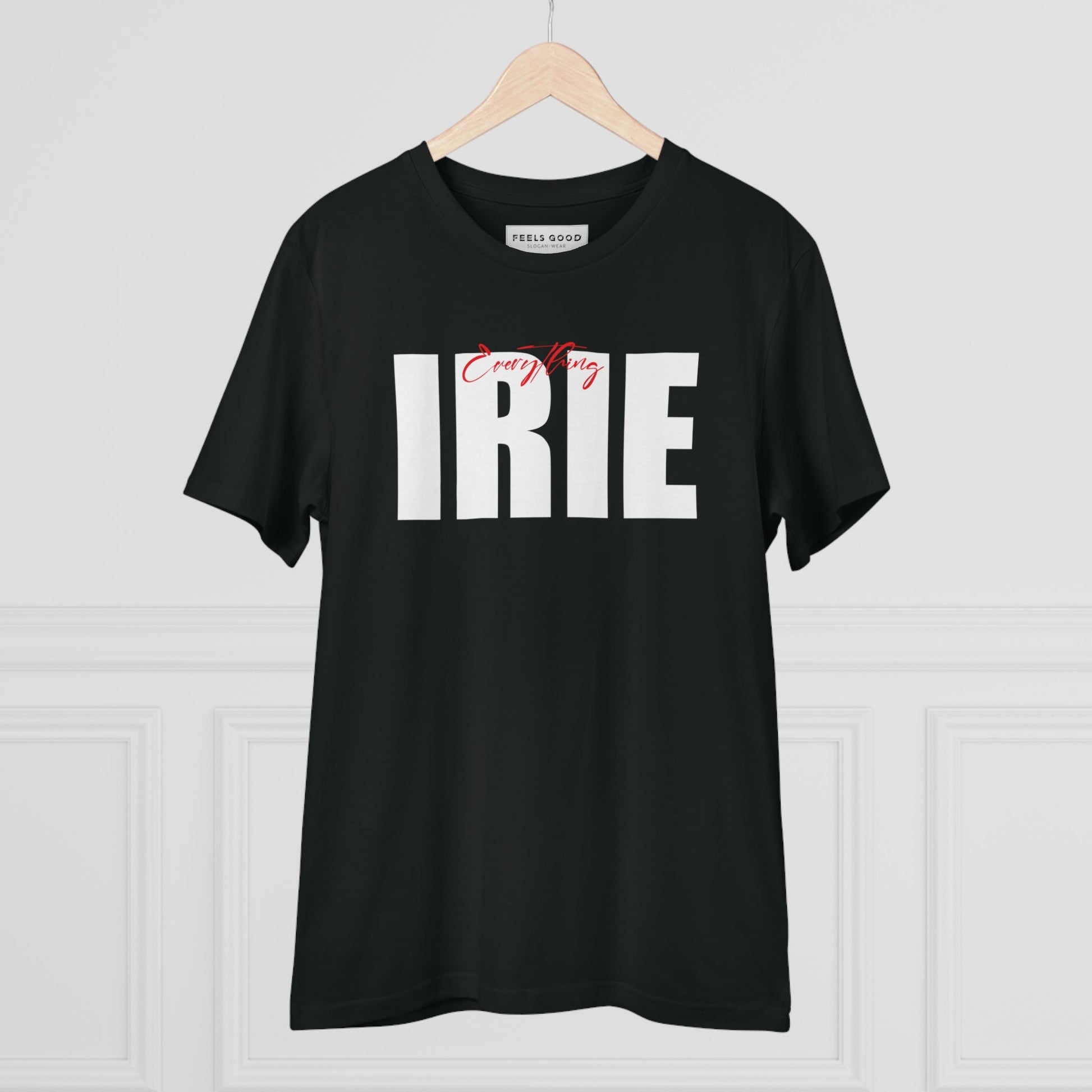 street clothing- Reggae 'Everything Irie' Organic Cotton T-shirt - Hip Hop Tshirt