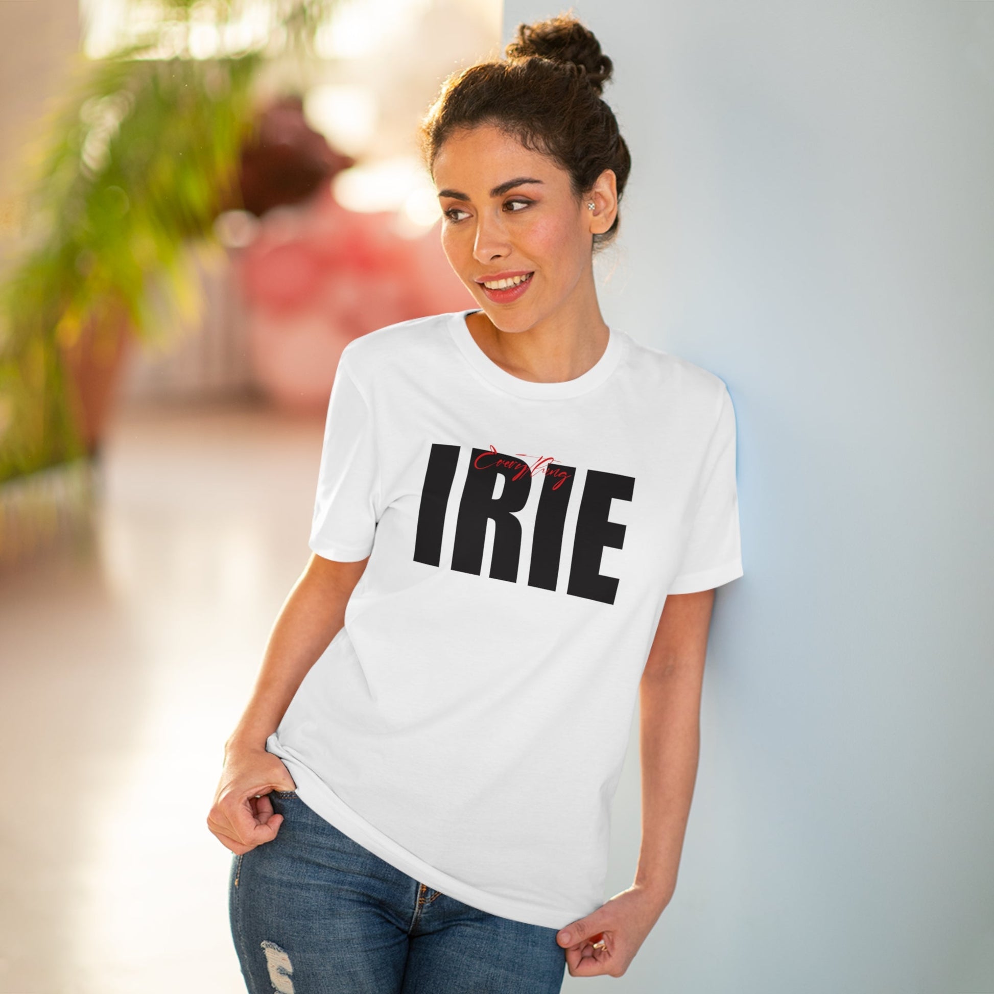Reggae 'Everything Irie' Organic Cotton T-shirt 