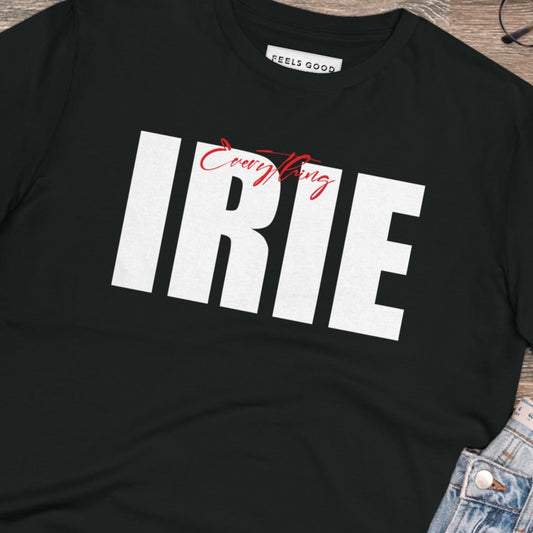 Reggae 'Everything Irie' Organic Cotton T-shirt - Hip Hop Tshirt
