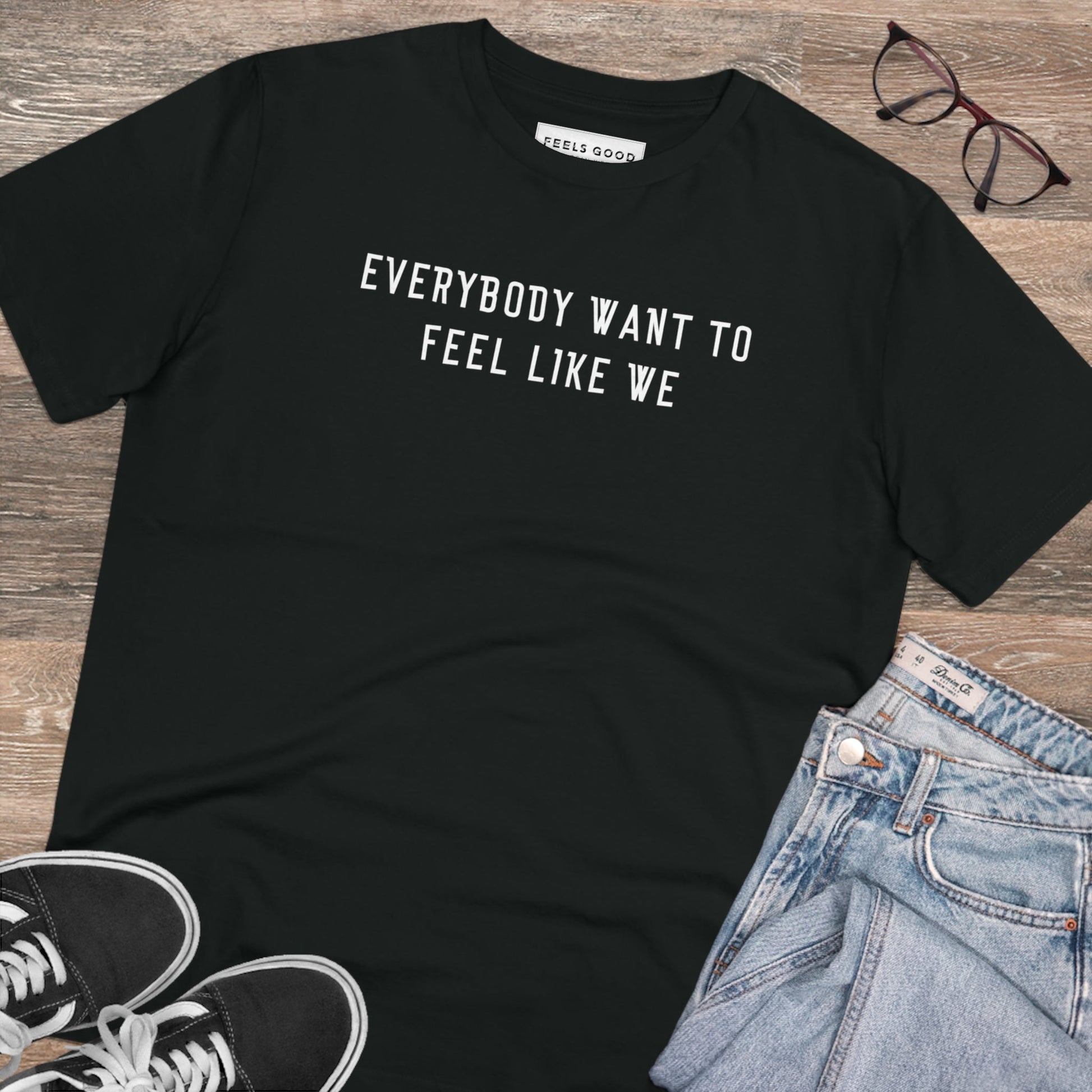 street clothing - Reggae 'Feel Like We' Organic Cotton T-shirt - Hip Hop Tshirt