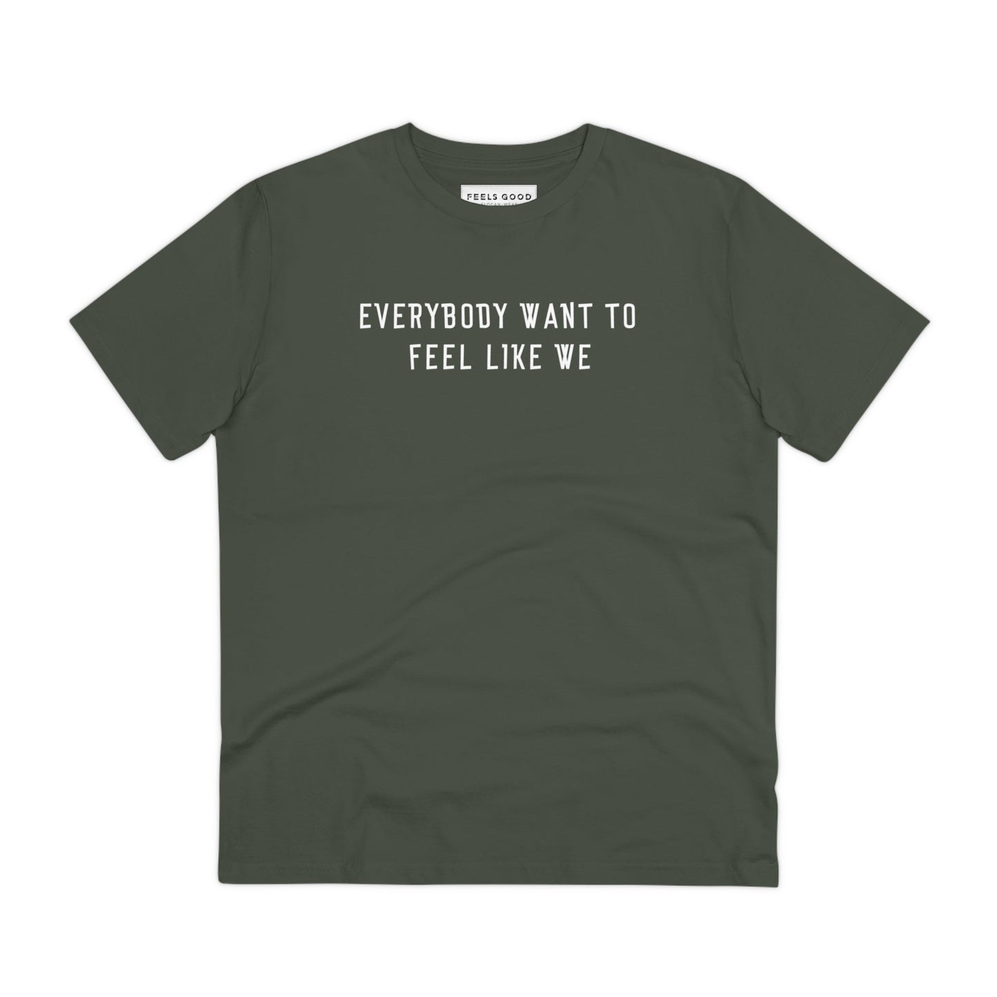 street clothing - Reggae 'Feel Like We' Organic Cotton T-shirt - Hip Hop Tshirt