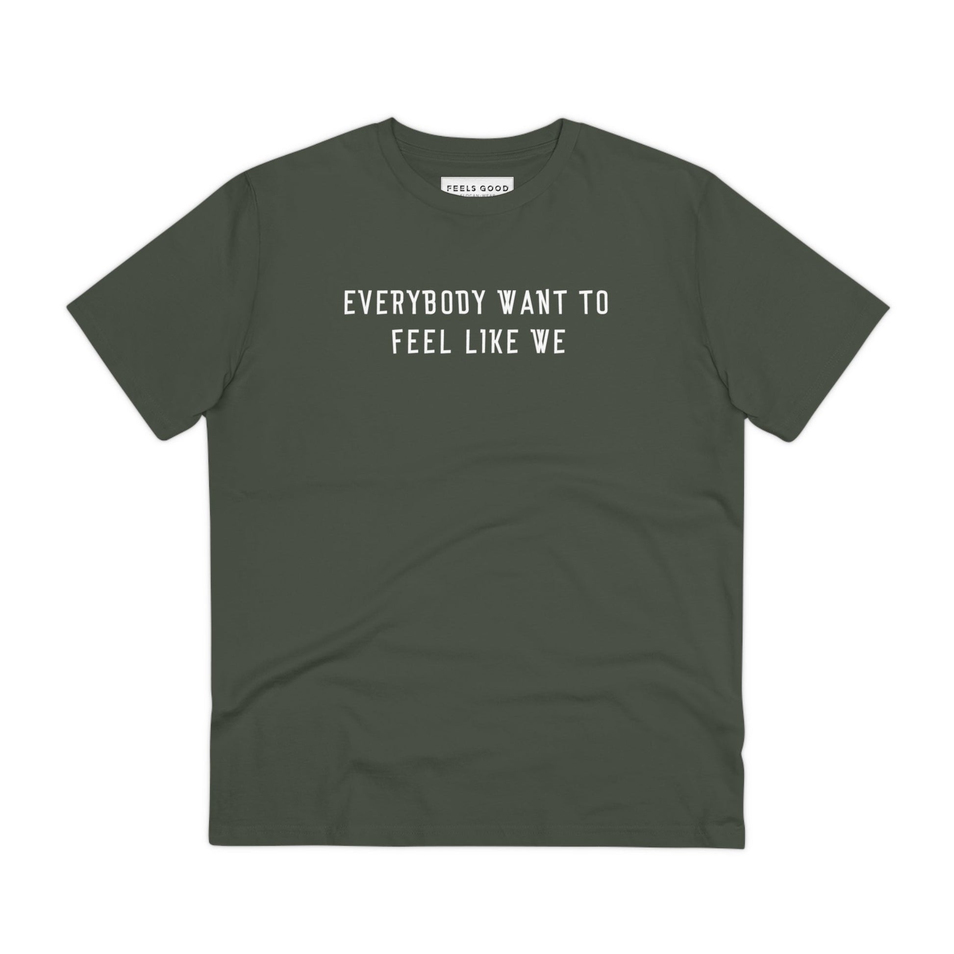 street clothing - Reggae 'Feel Like We' Organic Cotton T-shirt - Hip Hop Tshirt