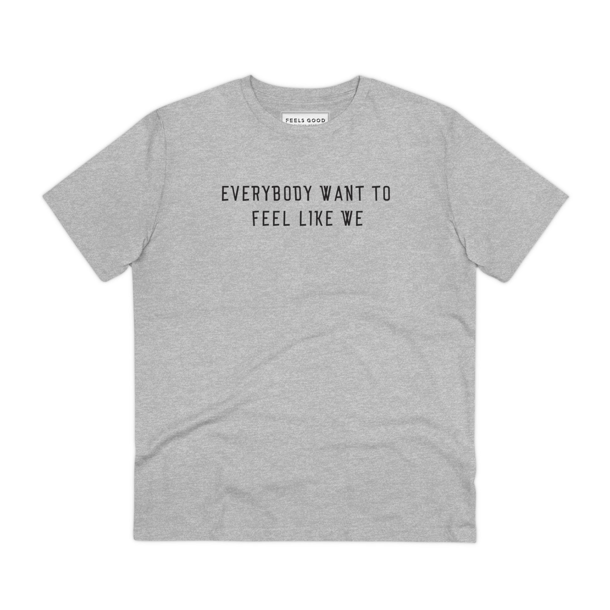 Rock a michael jackson t shirt style with this Reggae 'Feel Like We' Organic Cotton T-shirt.
