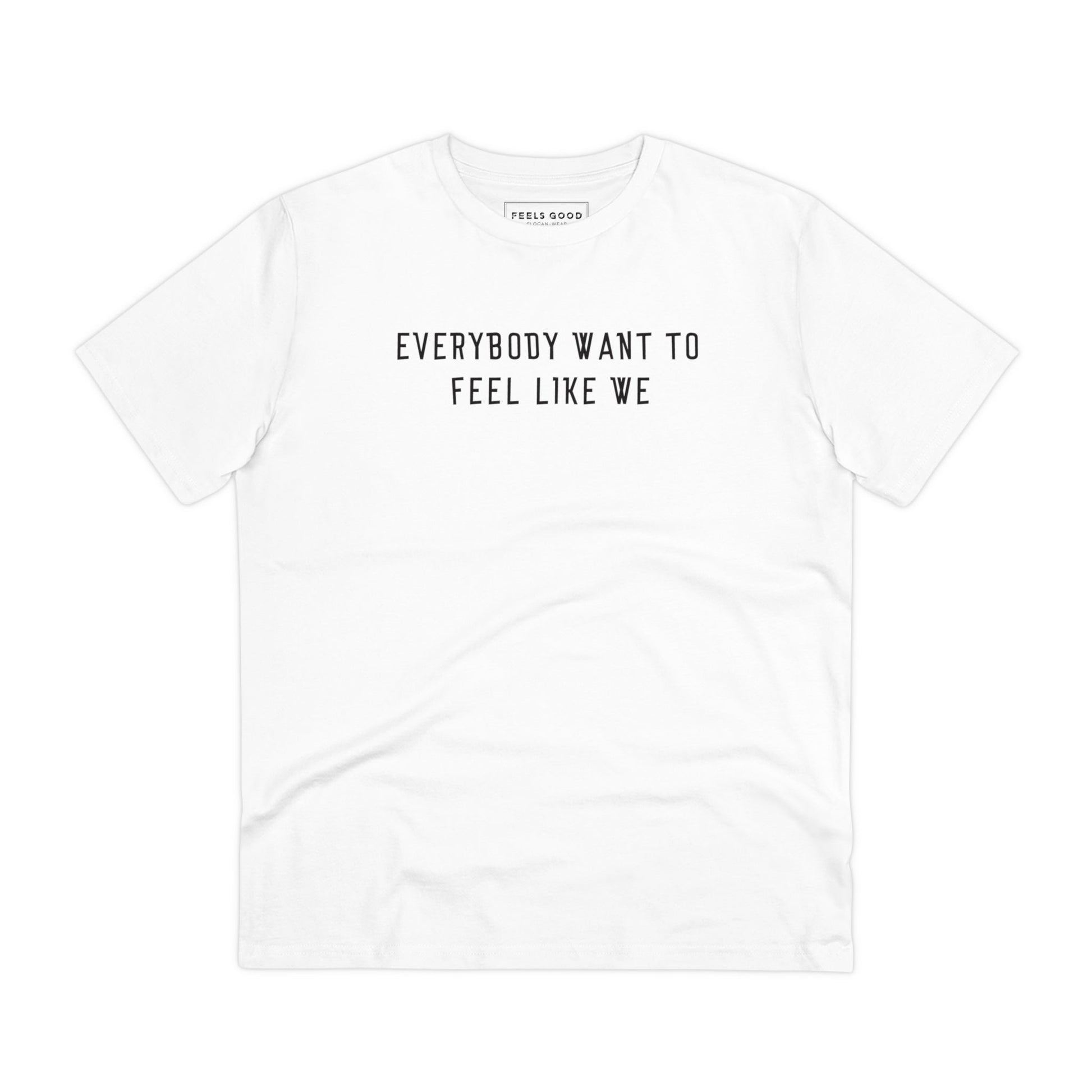 Reggae 'Feel Like We' Organic Cotton T-shirt – a must-have musically t shirt design.