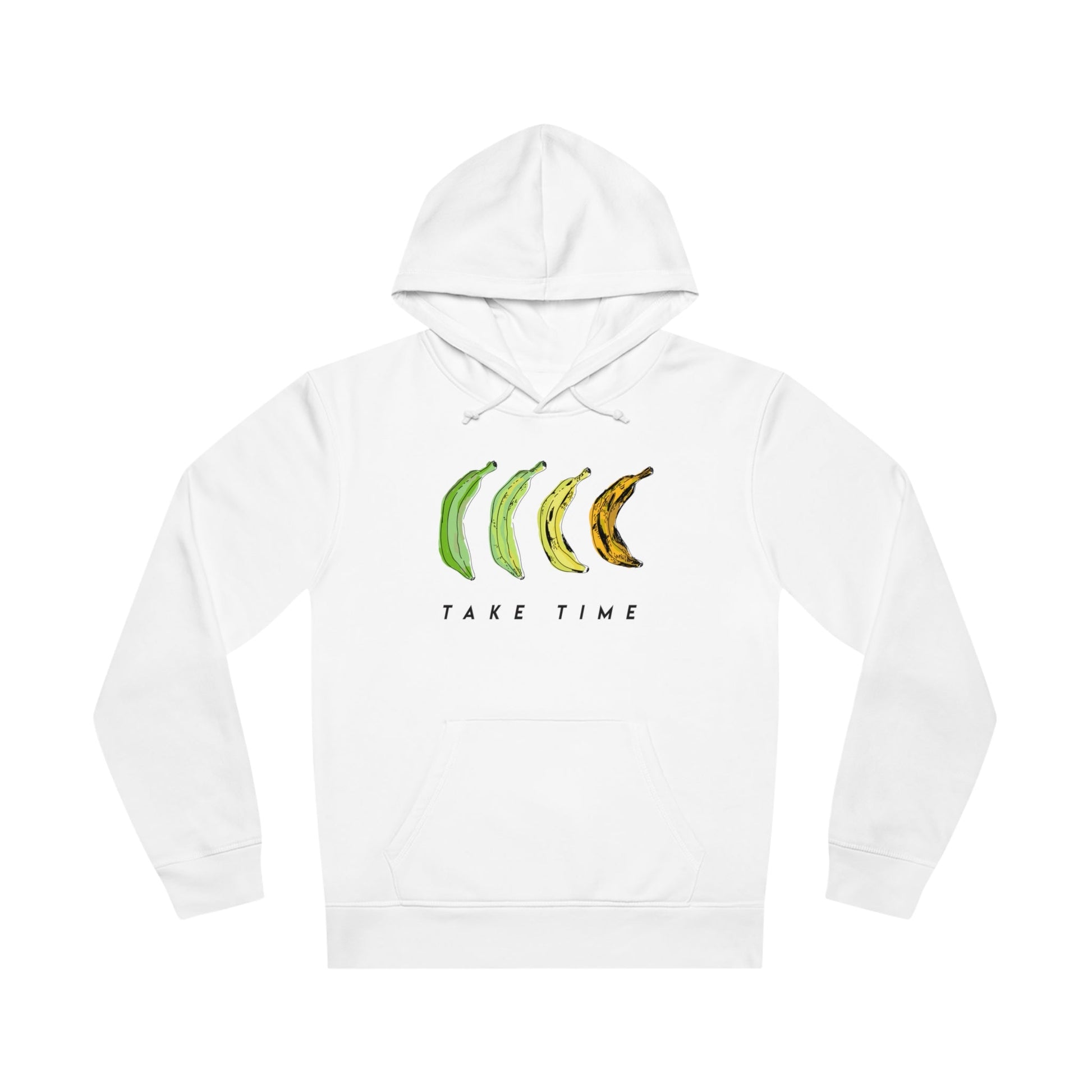 Reggae 'Take Time' Organic Cotton Hoodie – Music band hoodies with iconic reggae designs.

