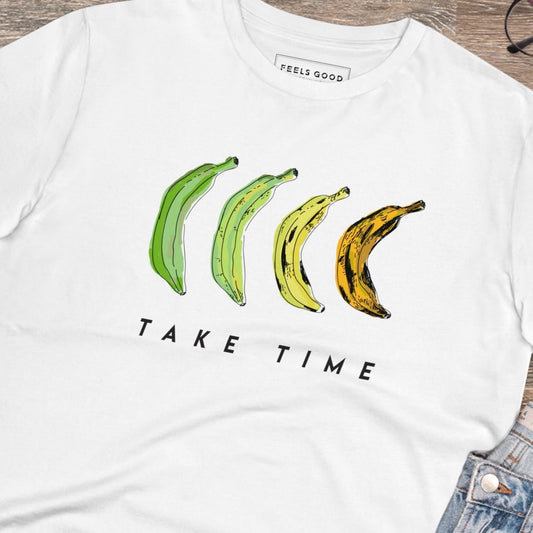 Reggae 'Take Time' Organic Cotton T-shirt 